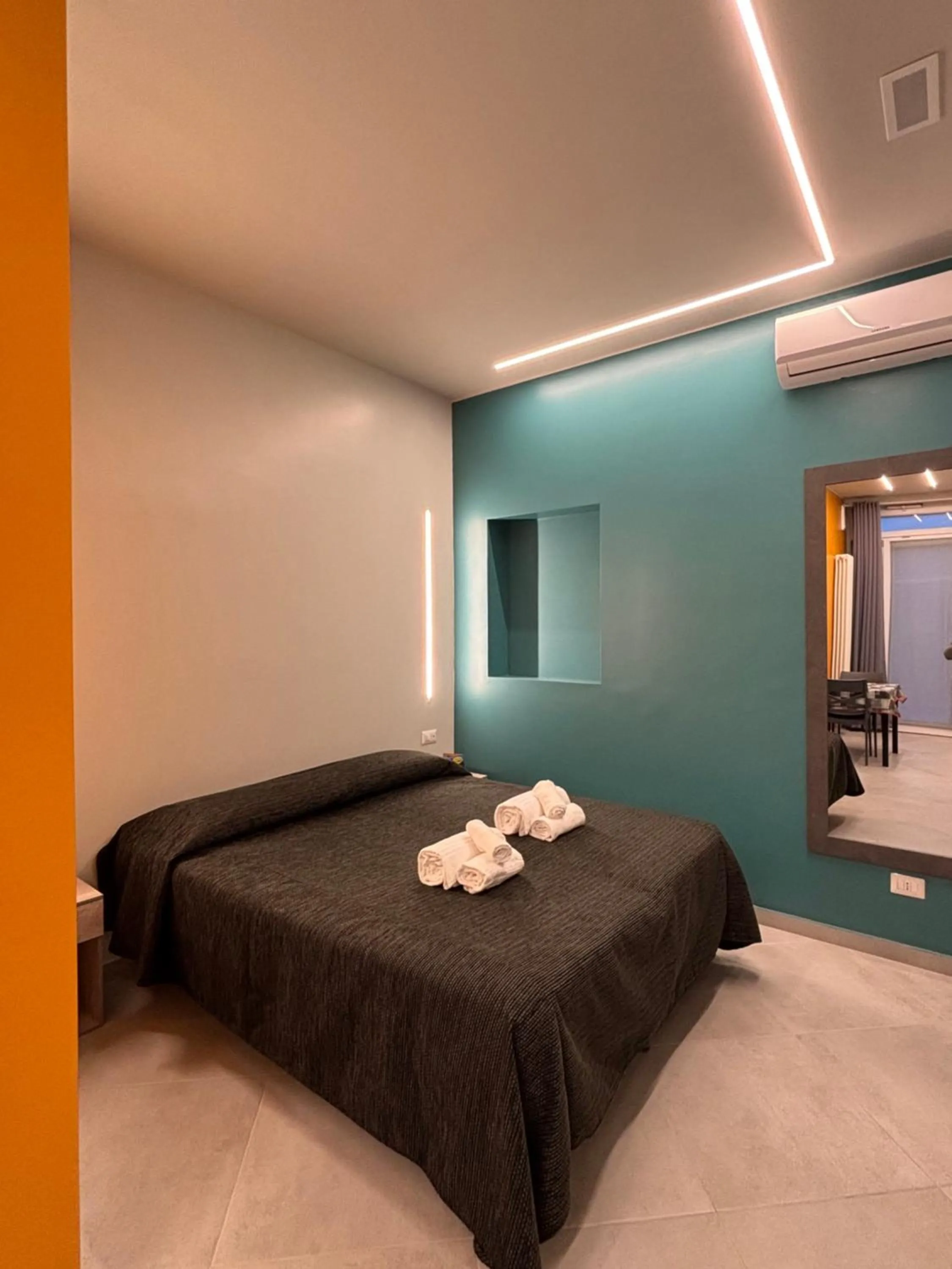 Bedroom, Bed in Residence Oasi Di Monza