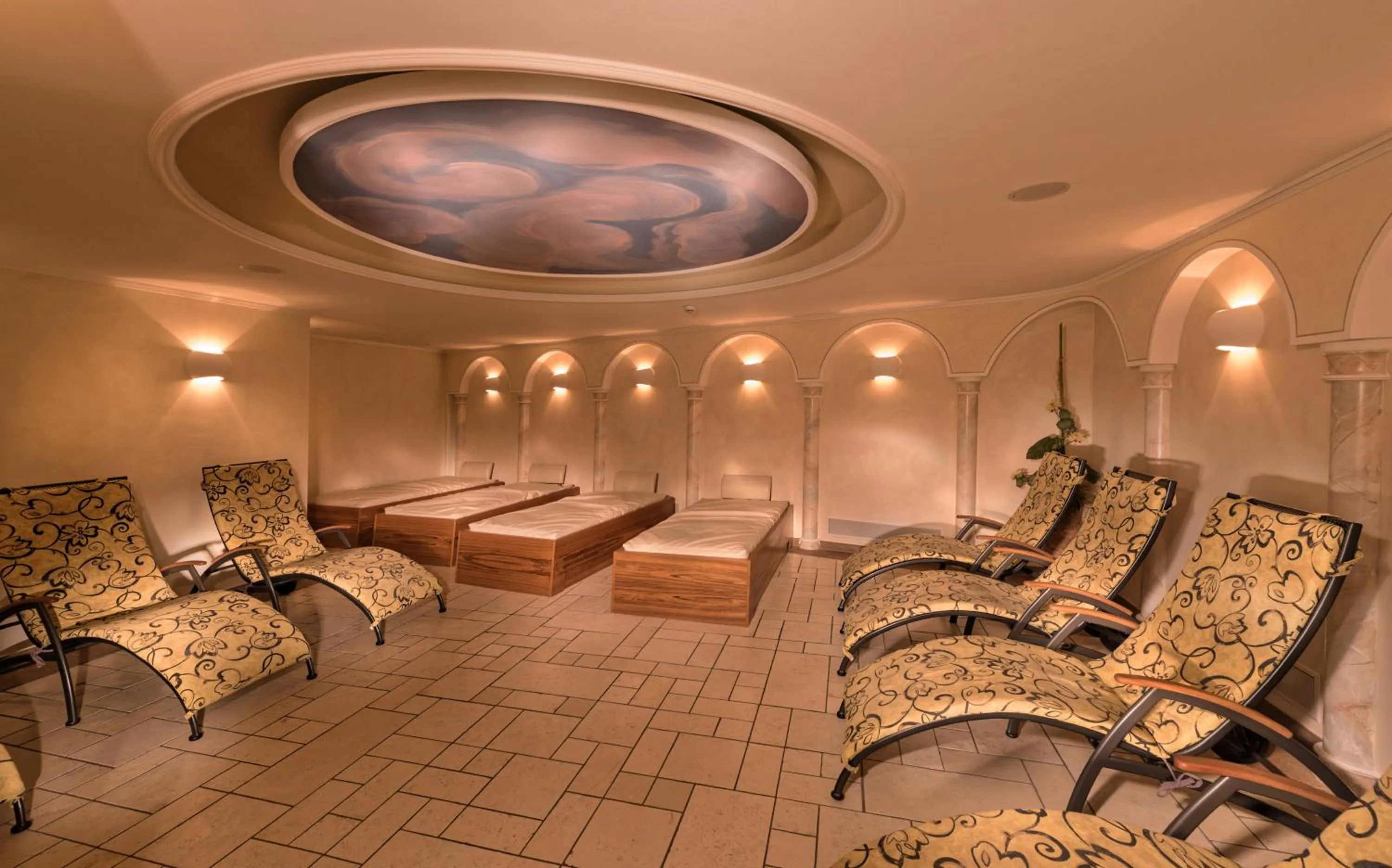 Spa and wellness centre/facilities in Hotel des Alpes