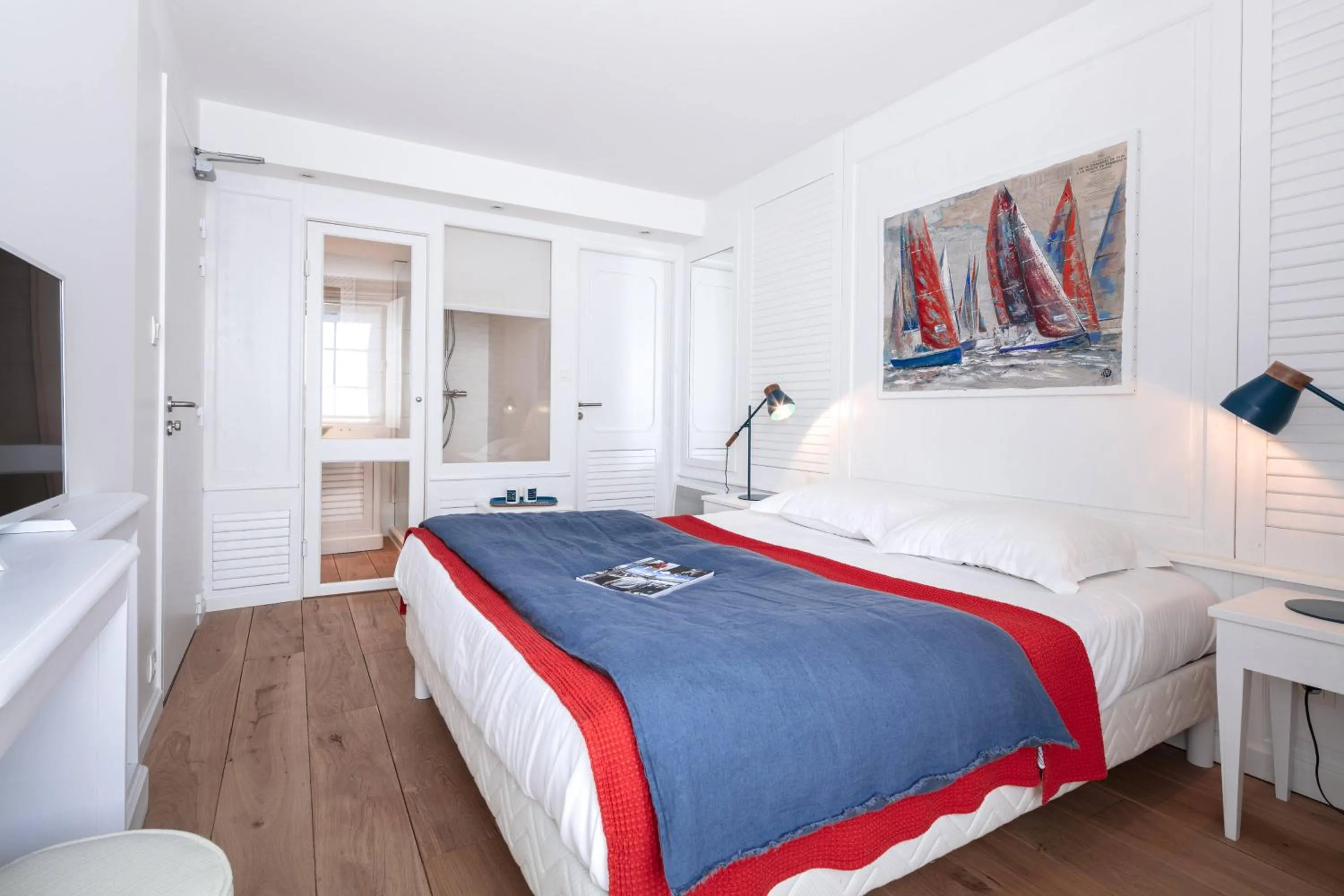 Double Room in La Vinotière Chambres Appartements Spa