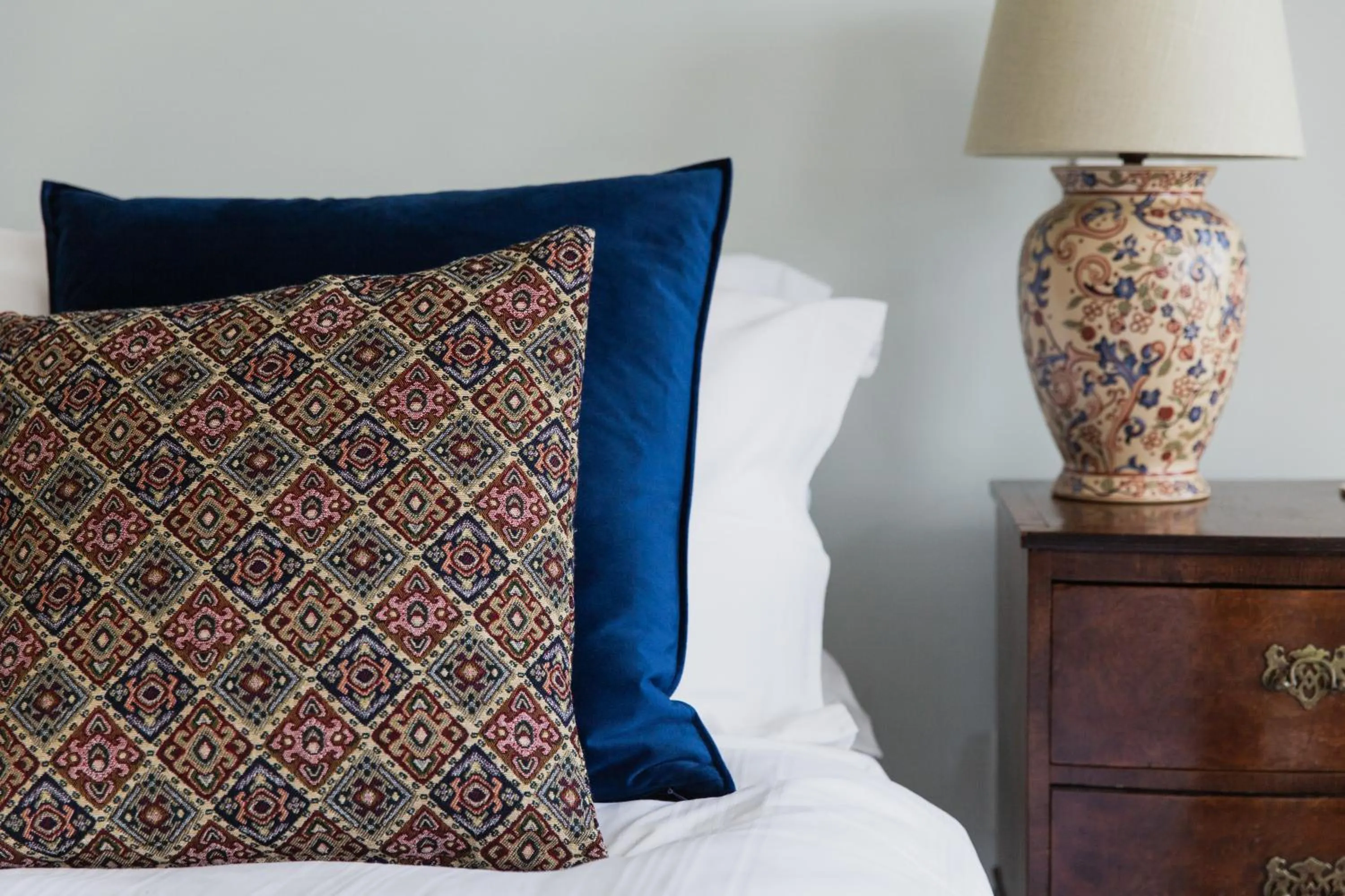 Bed in Bridstow Guest House