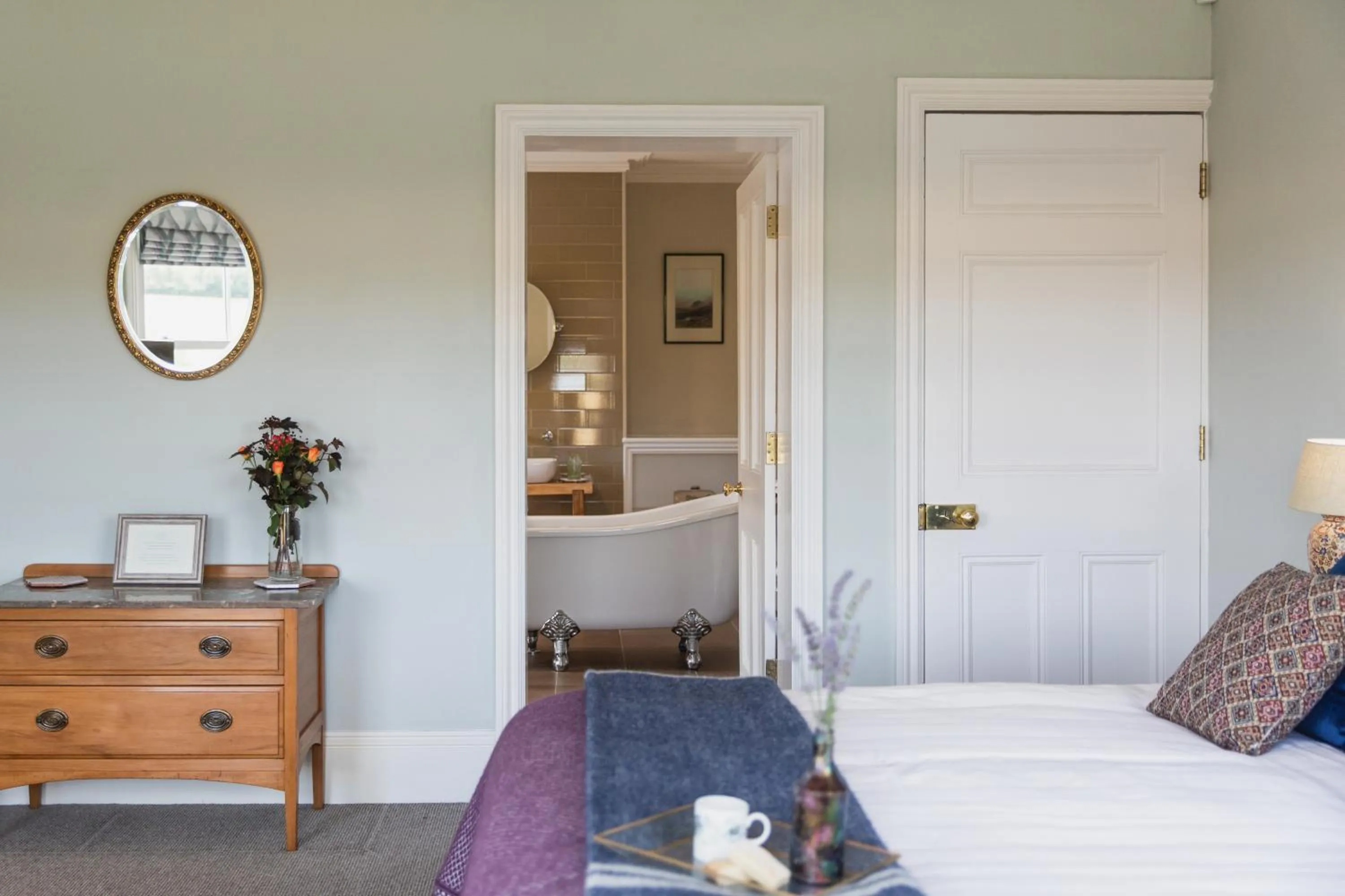Bedroom, Bed in Bridstow Guest House