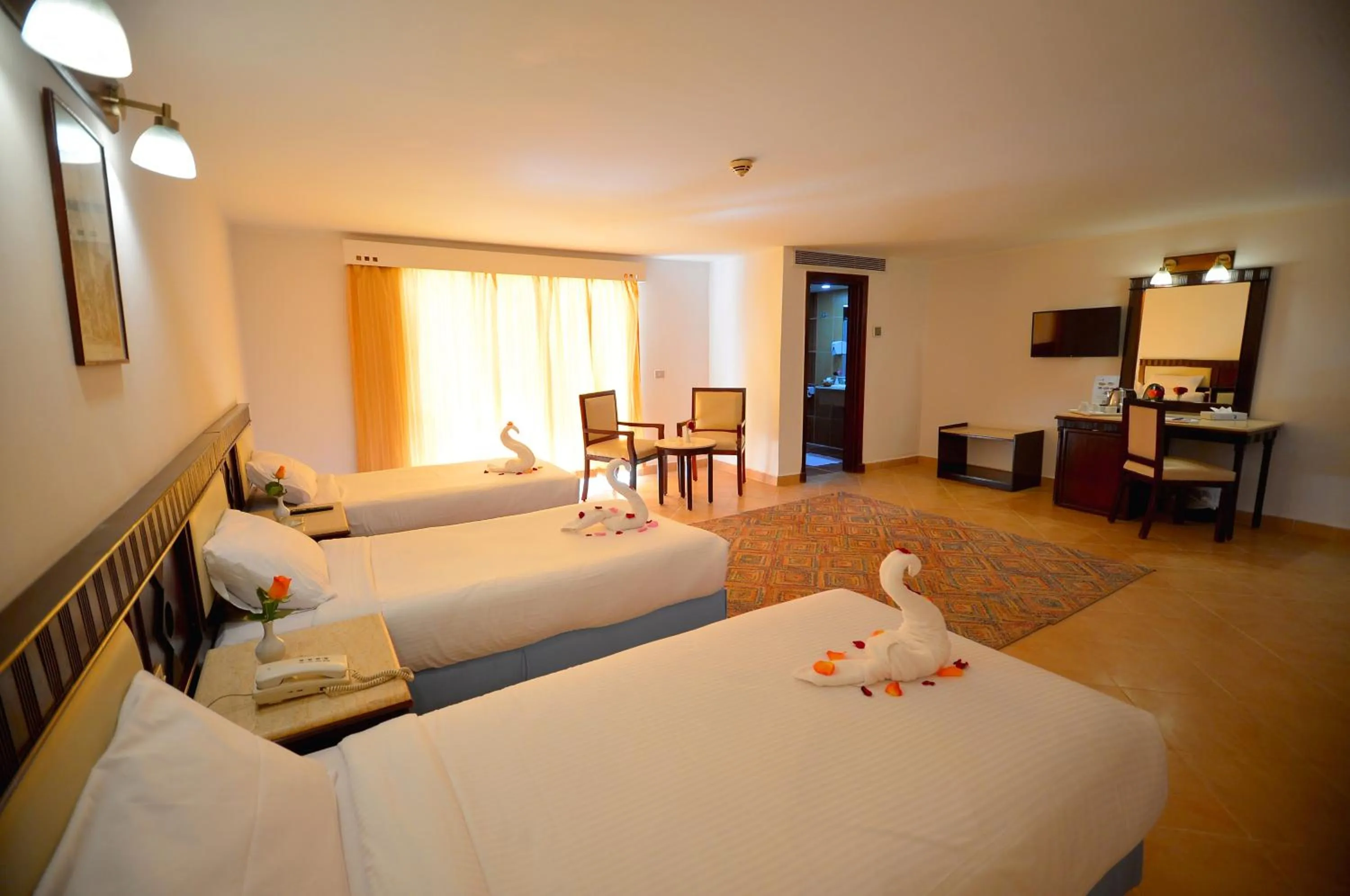 Bedroom, Bed in Falcon Naama Star Hotel