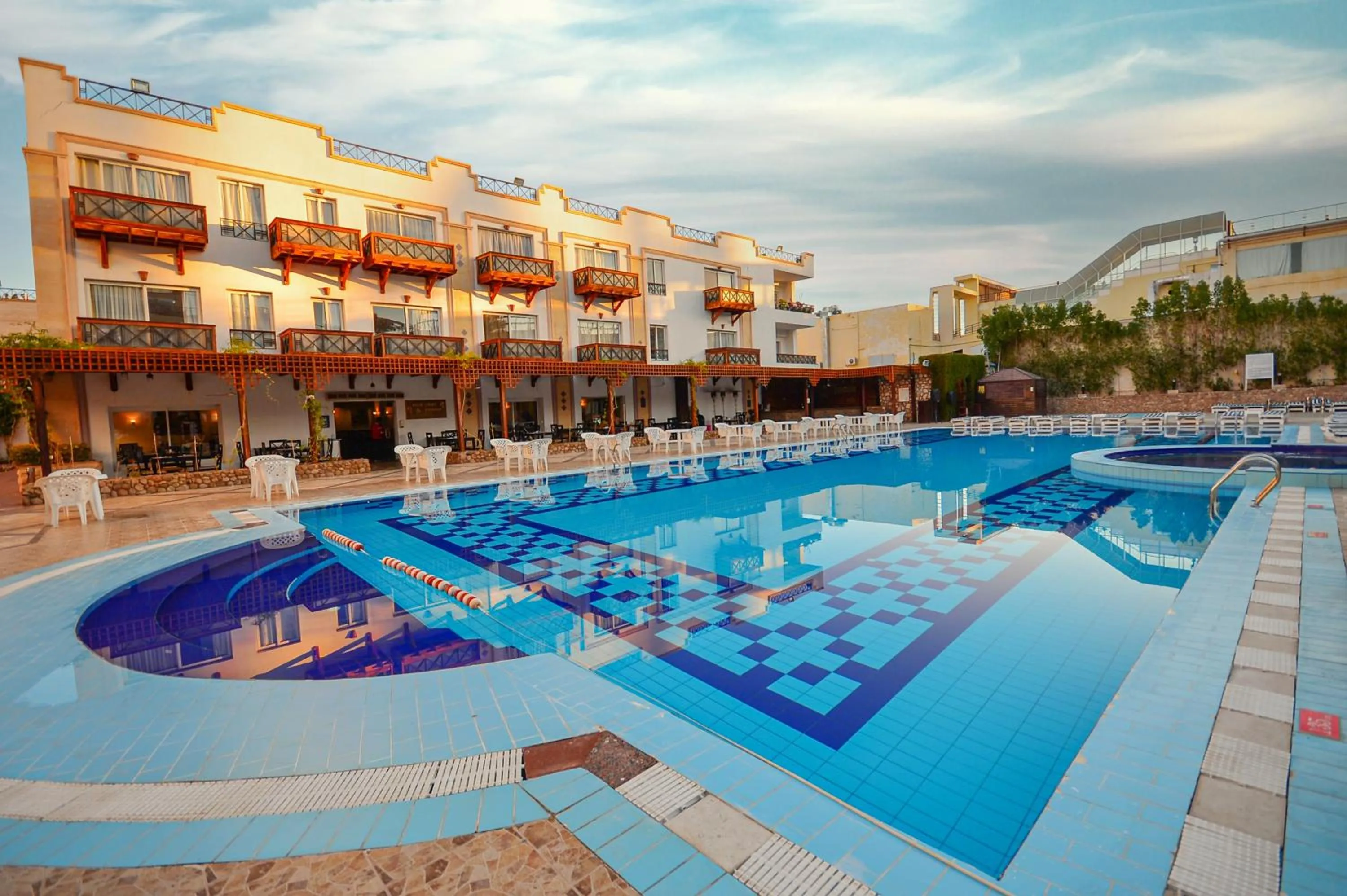 Property building in Falcon Naama Star Hotel