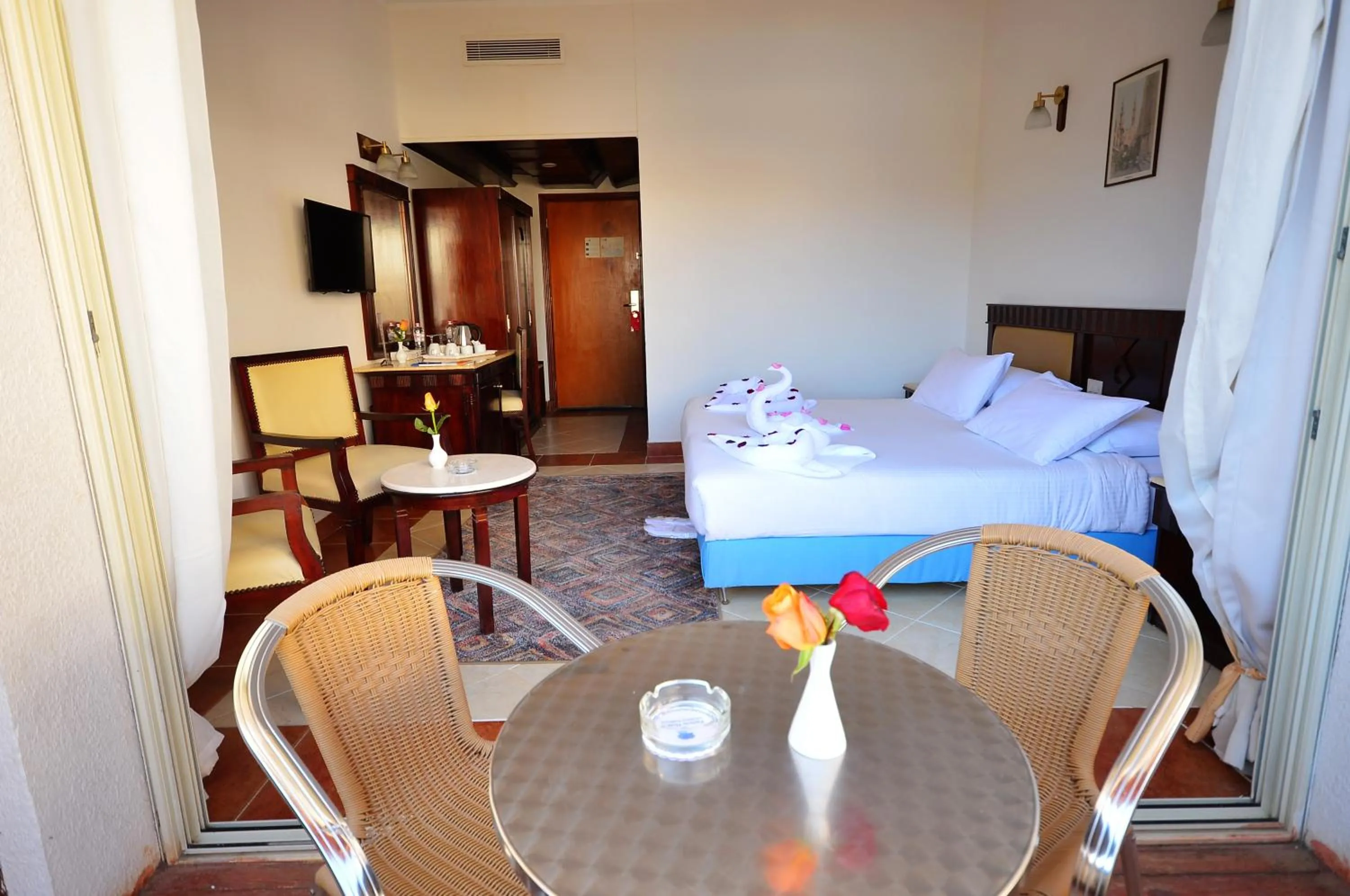Premium Double Or Twin Room, Pool view & Balcony in Falcon Naama Star Hotel