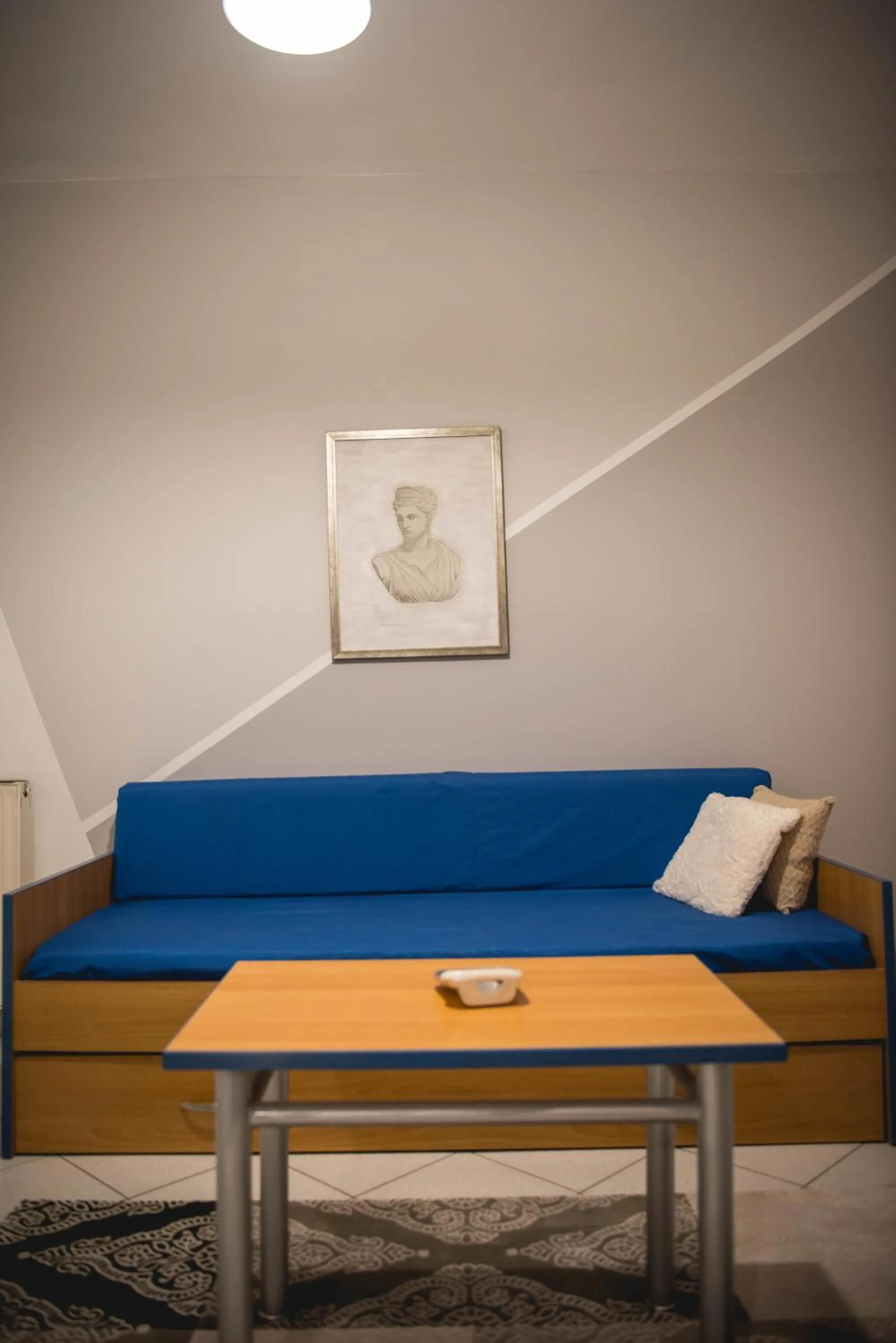 Living room in Pantheon Deluxe Apartments