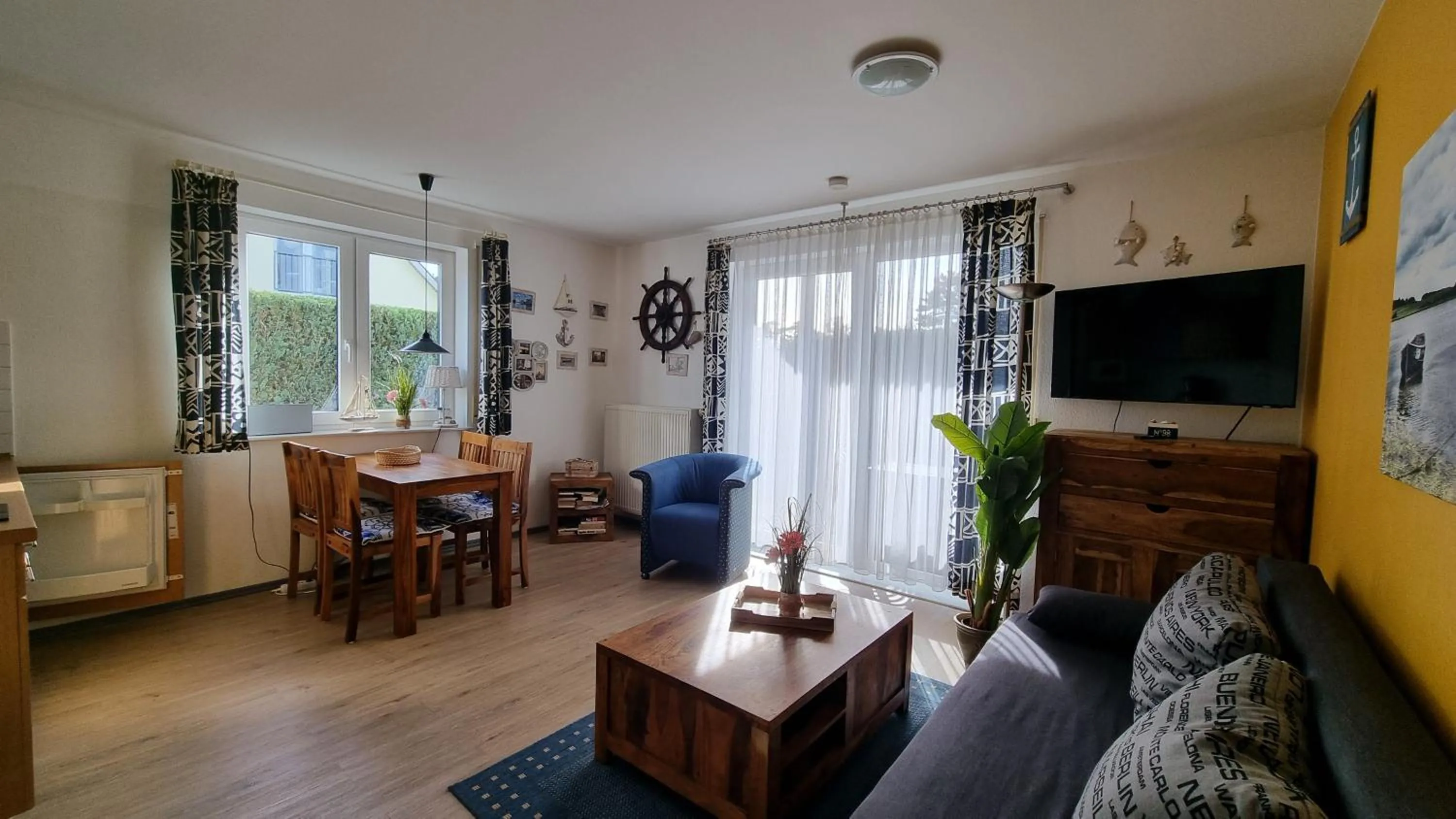 Living room in Prise1 Ferienwohnung Breege
