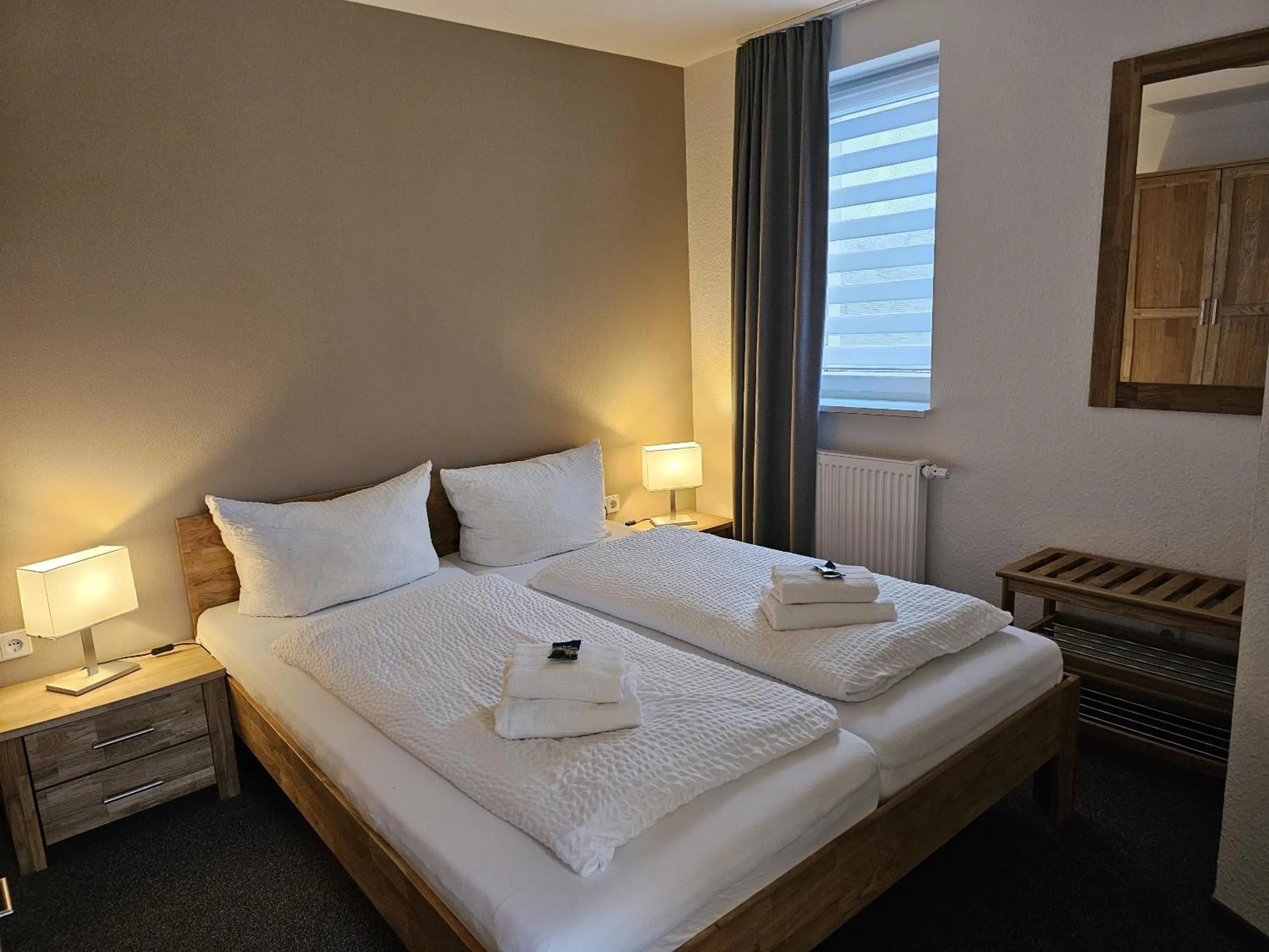 Bedroom, Bed in Parkhotel Senftenberg