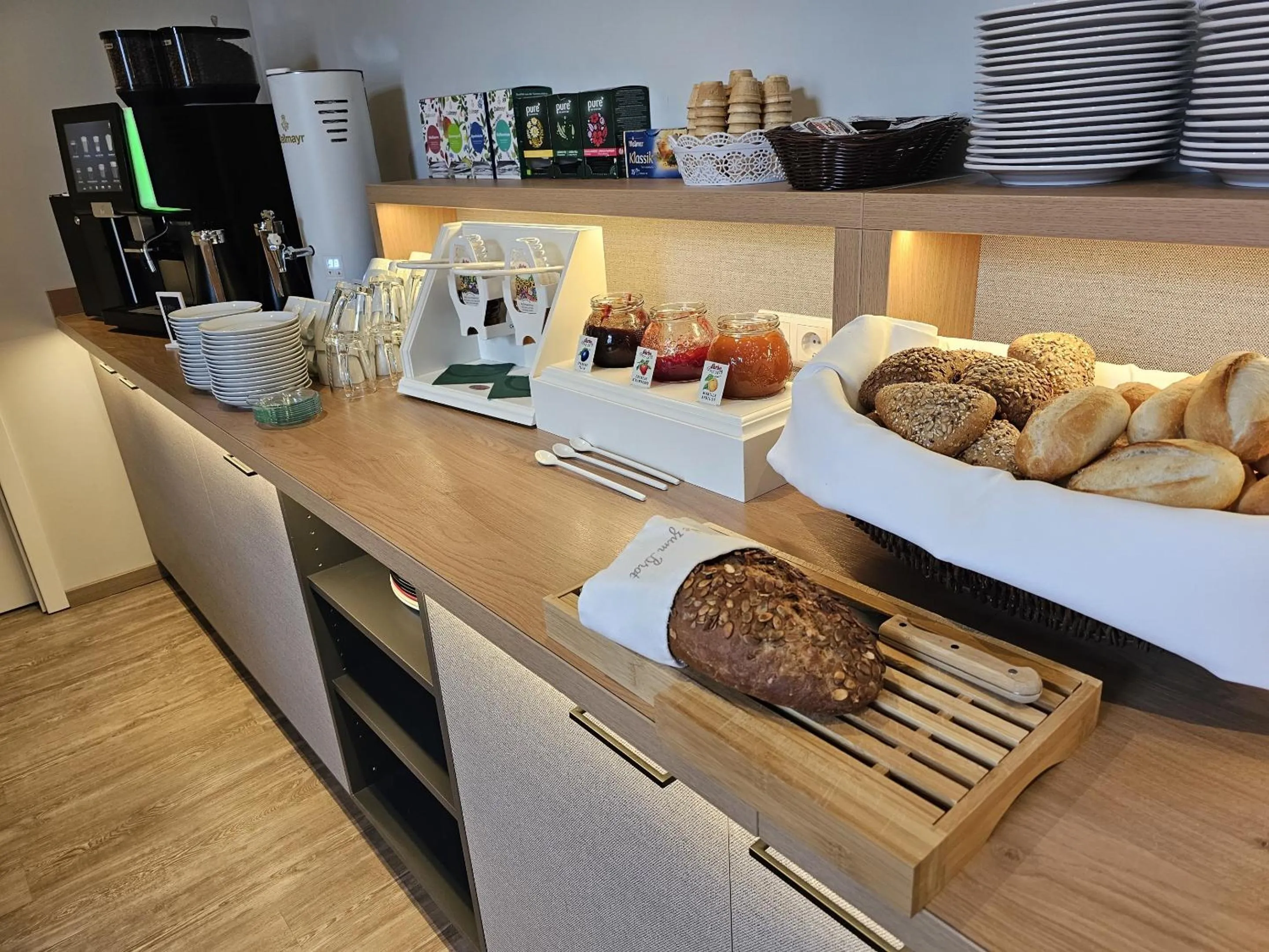 Breakfast in Parkhotel Senftenberg