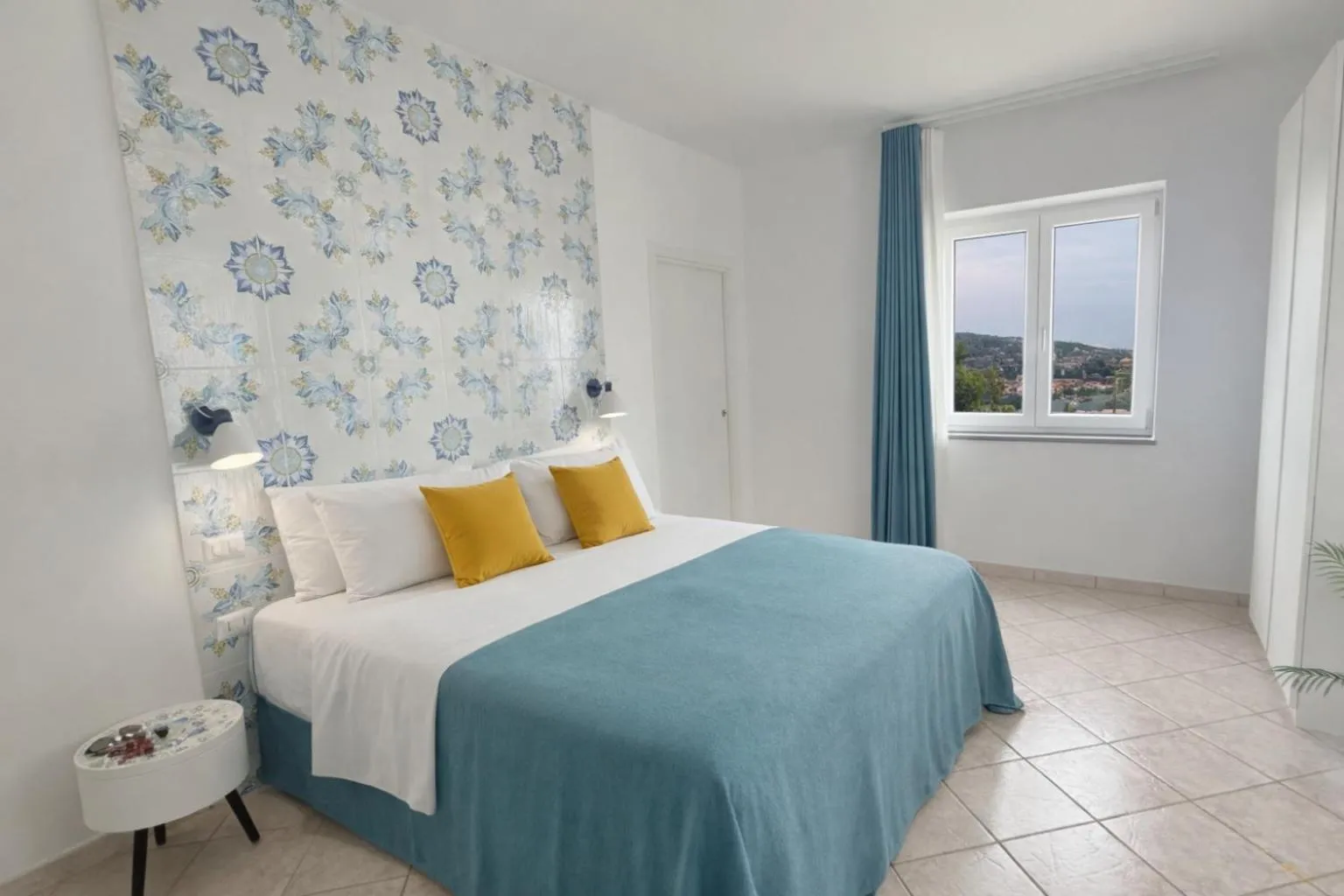 Bedroom, Bed in Villa Raf