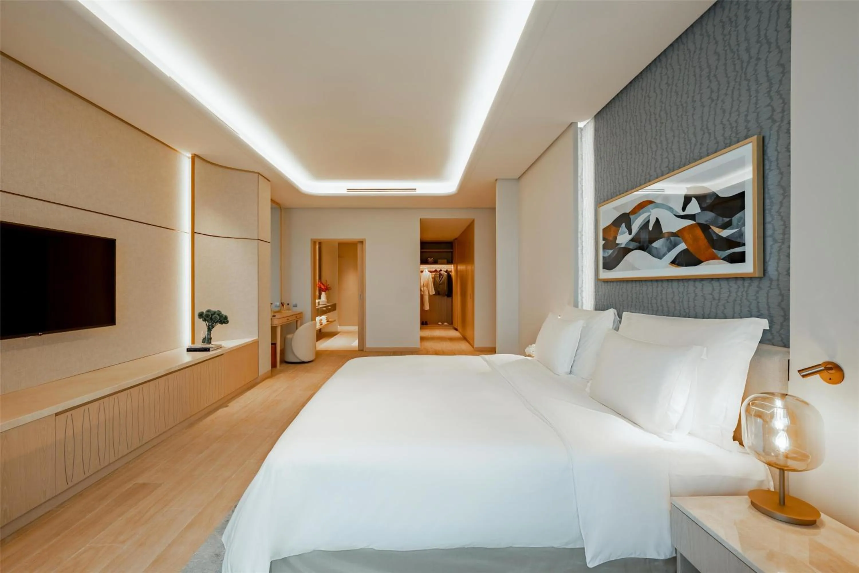 Photo of the whole room, Bed in The Meydan Hotel Dubai