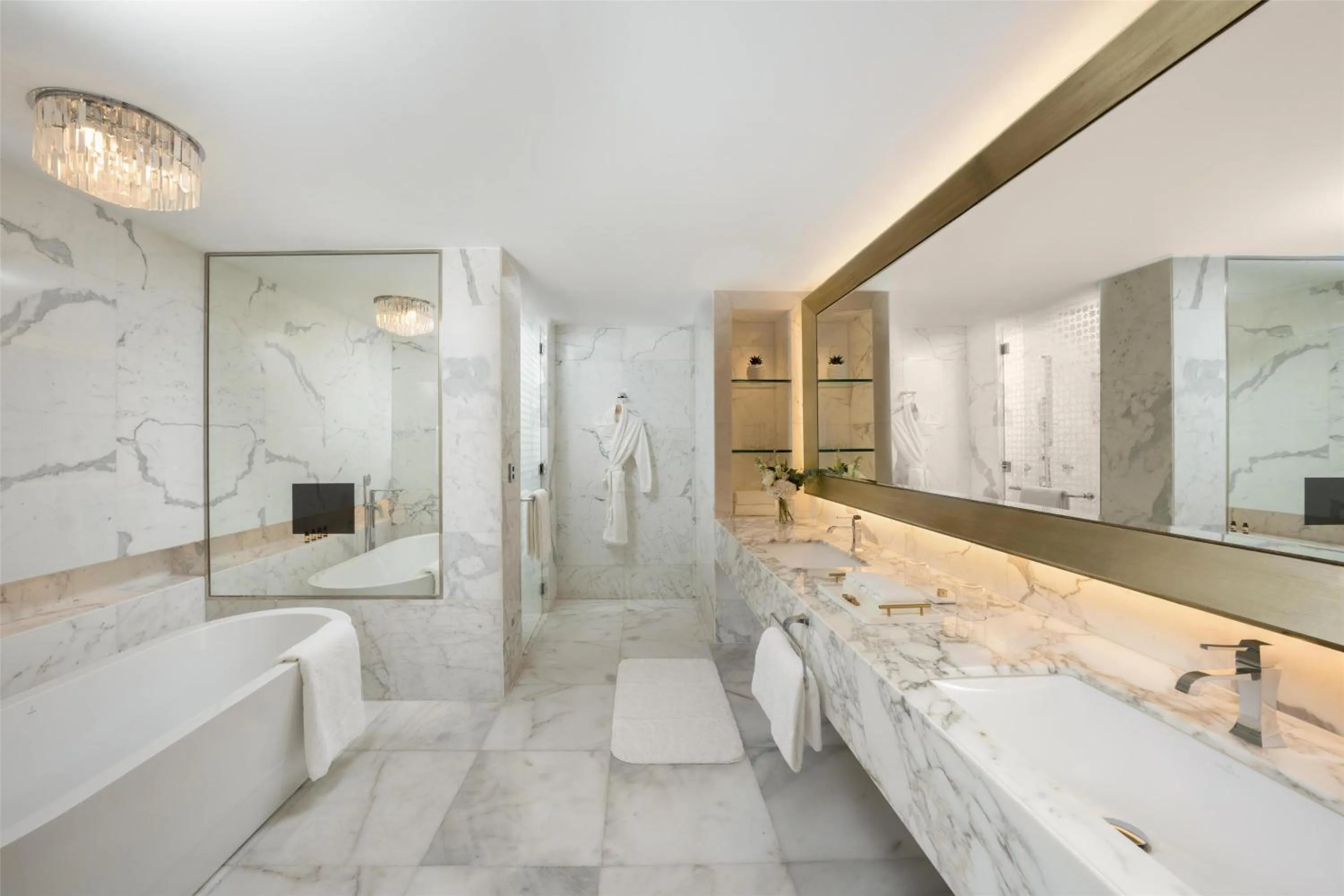 Bathroom in The Meydan Hotel Dubai