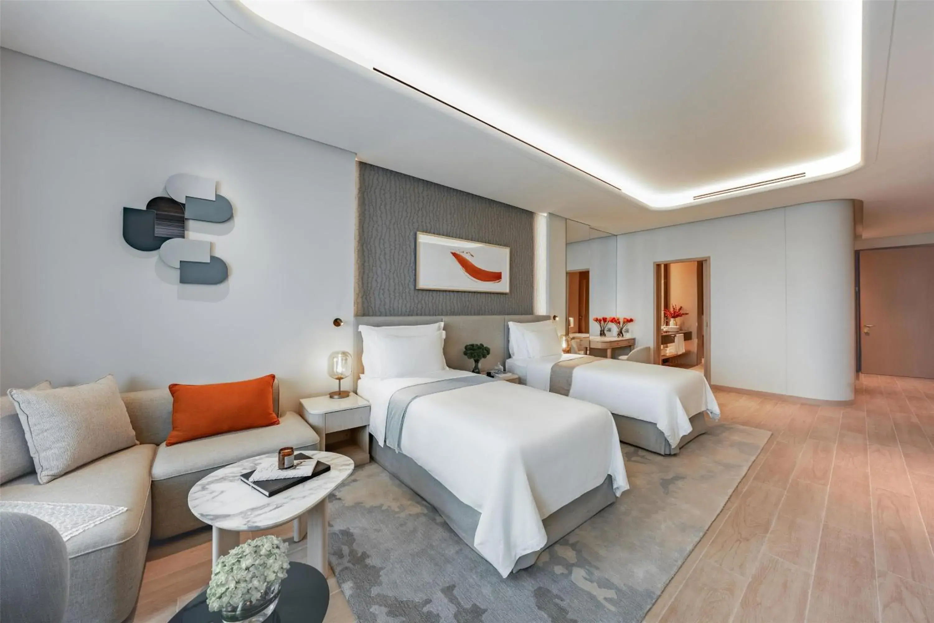 Bedroom, Bed in The Meydan Hotel Dubai Bedroom, Bed in The Meydan Hotel Dubai