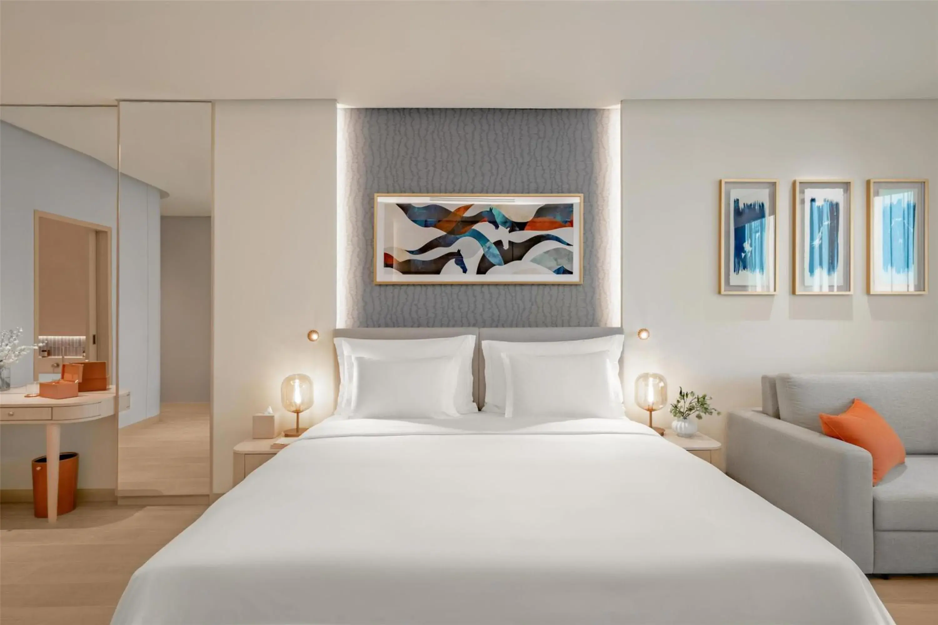 Bedroom, Bed in The Meydan Hotel Dubai Bedroom, Bed in The Meydan Hotel Dubai