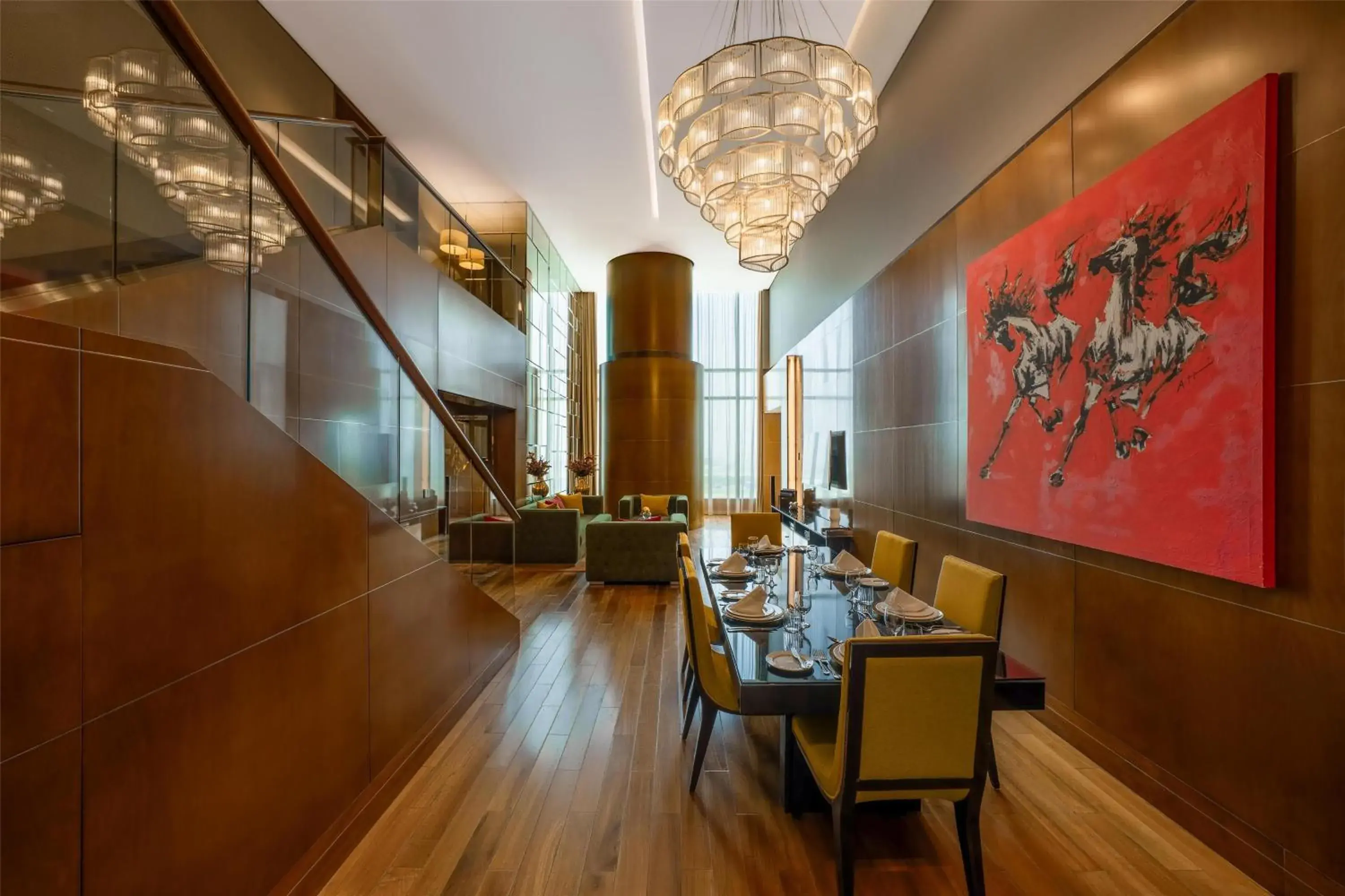 Photo of the whole room in The Meydan Hotel Dubai Photo of the whole room in The Meydan Hotel Dubai