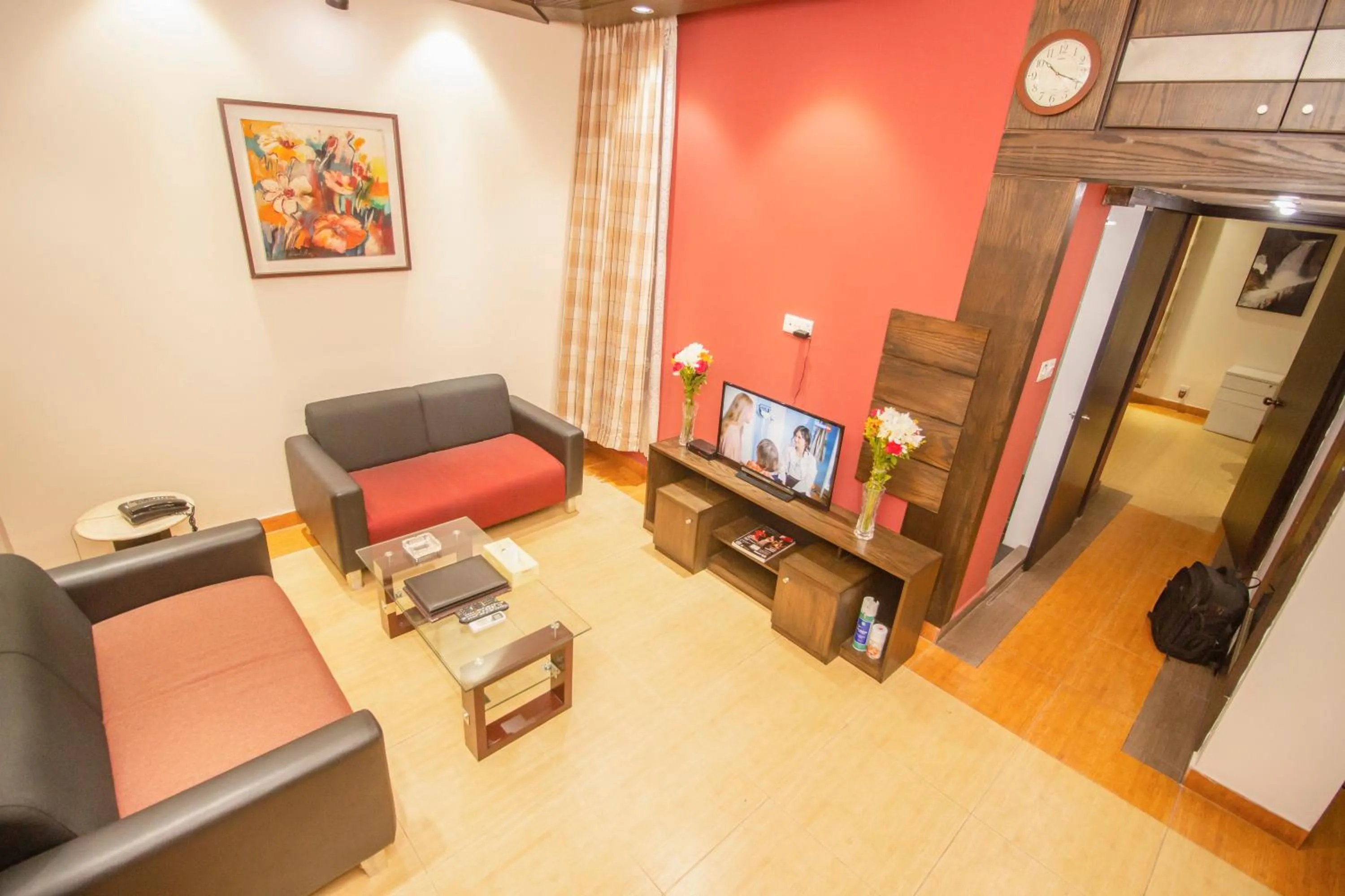 TV and multimedia in Rafflesia Serviced Apartments