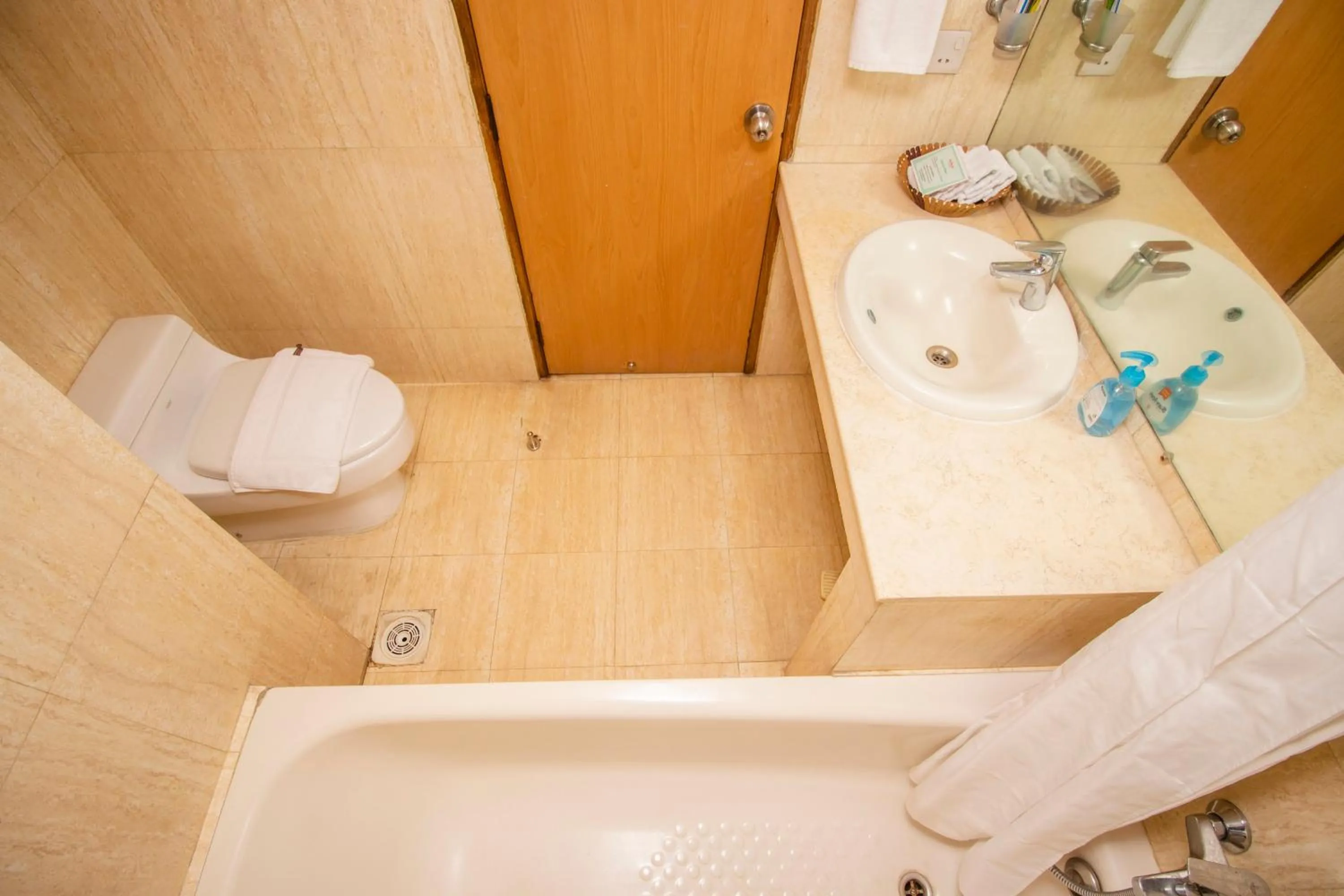 Shower in Rafflesia Serviced Apartments