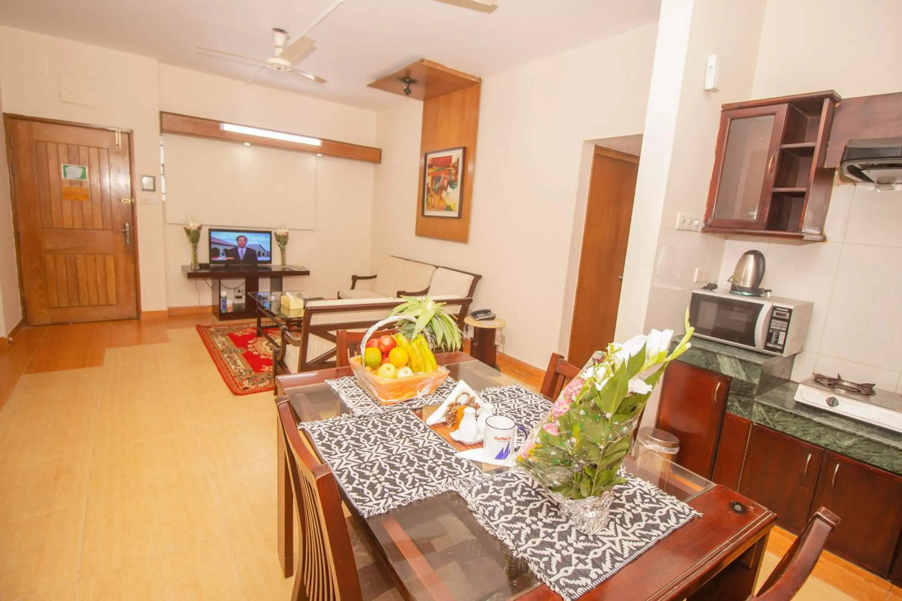 Breakfast in Rafflesia Serviced Apartments Breakfast in Rafflesia Serviced Apartments