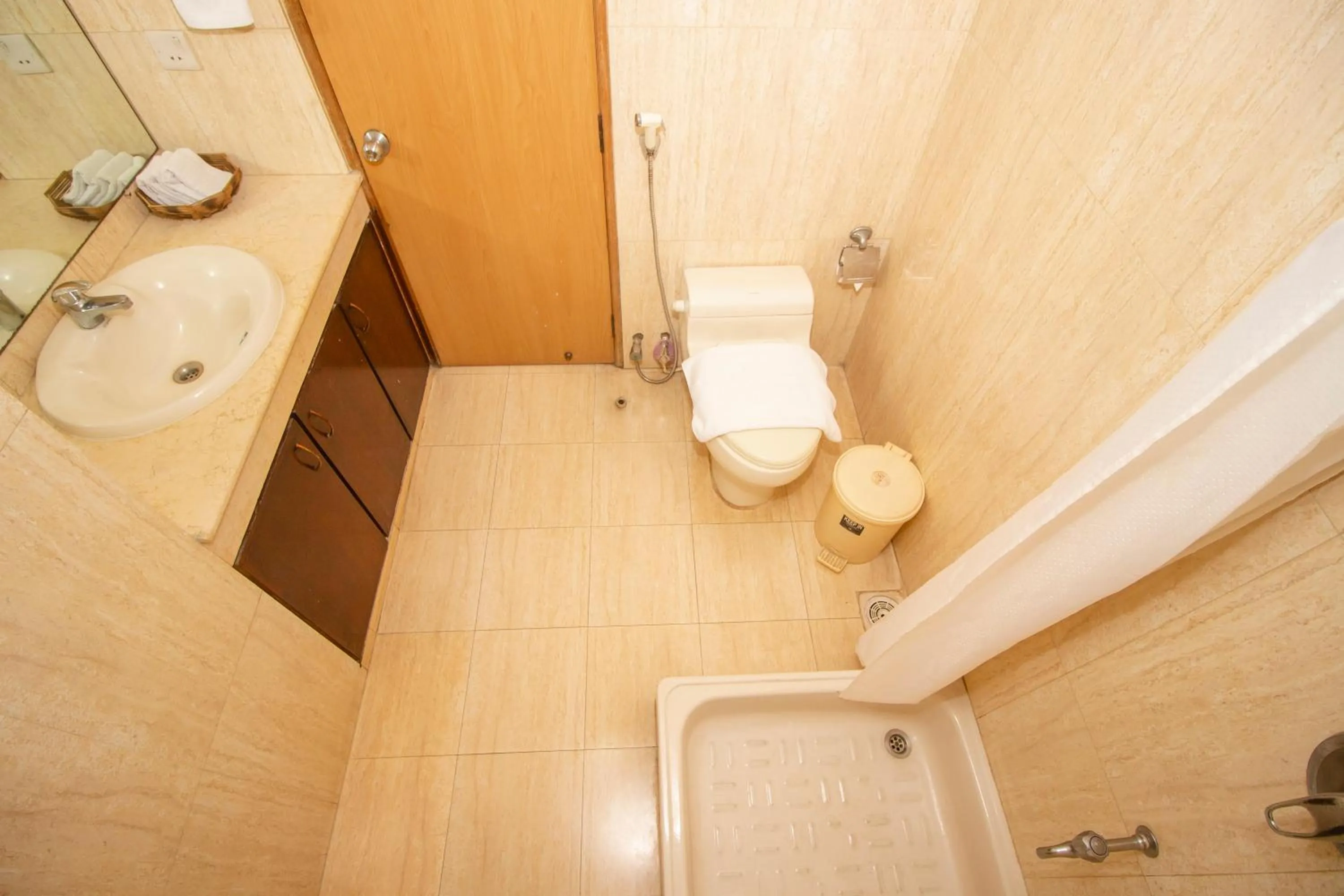 Shower in Rafflesia Serviced Apartments