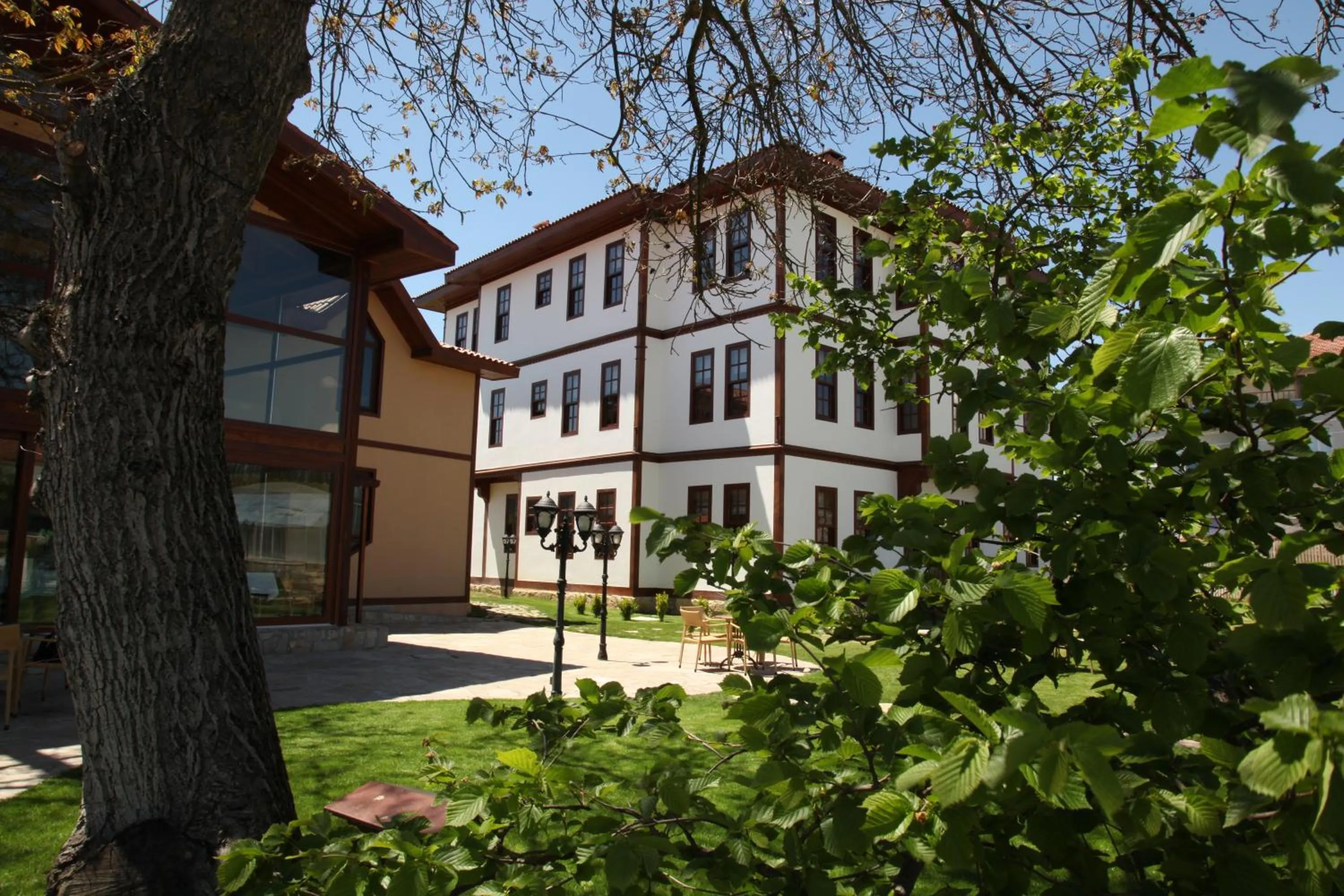 Garden view in Iksir Resort Town