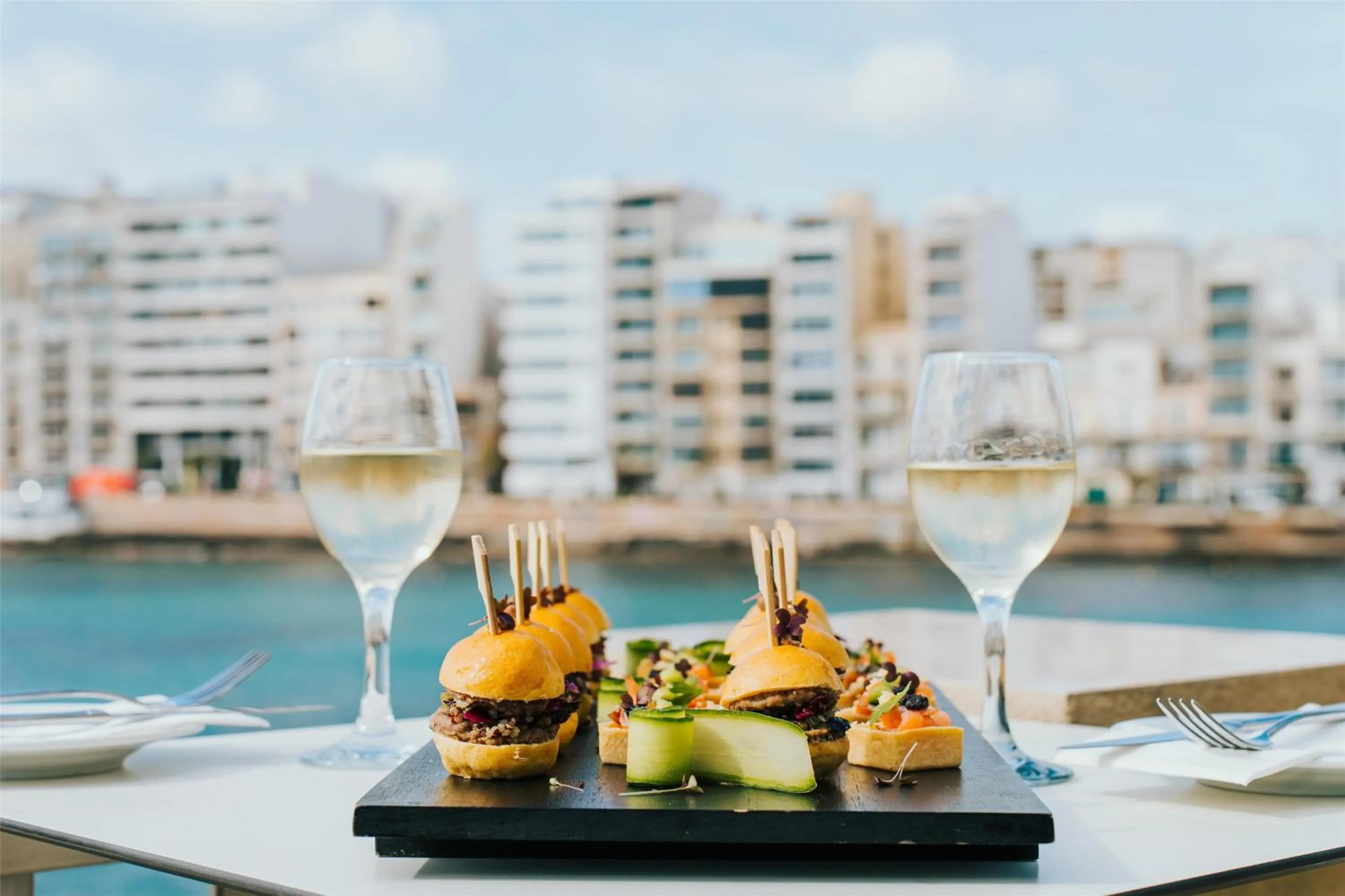 Food and drinks in Cavalieri Hotel Malta, a member of Radisson Individuals