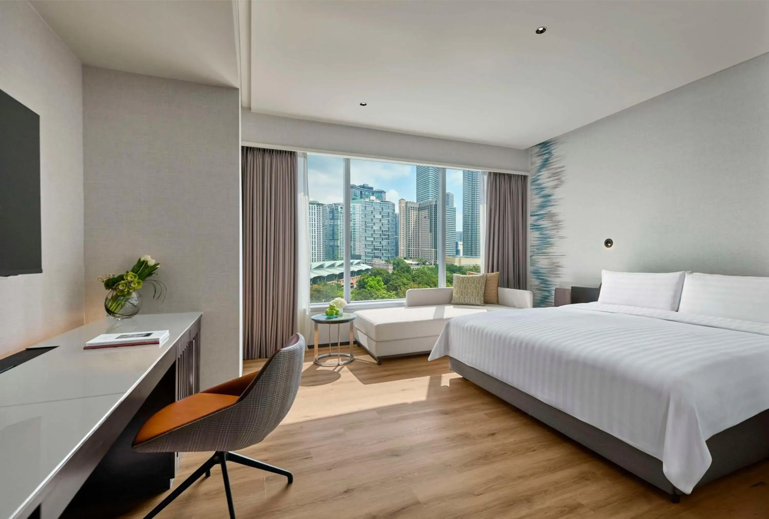 Deluxe Garden View Room (Newly Refurbished) in Traders Hotel, Kuala Lumpur Deluxe Garden View Room (Newly Refurbished) in Traders Hotel, Kuala Lumpur