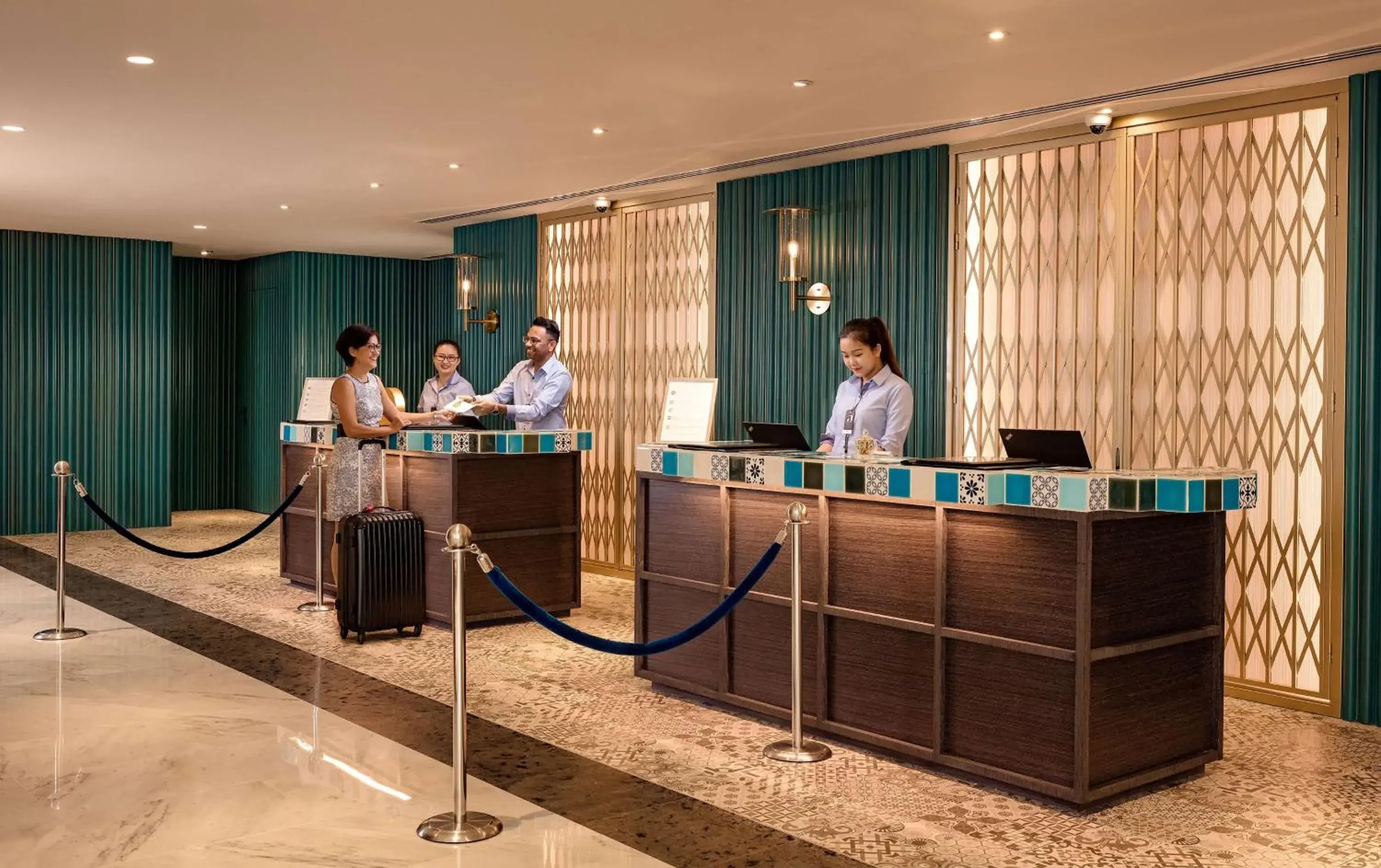 Lobby or reception in JEN Penang Georgetown by Shangri-La Lobby or reception in JEN Penang Georgetown by Shangri-La