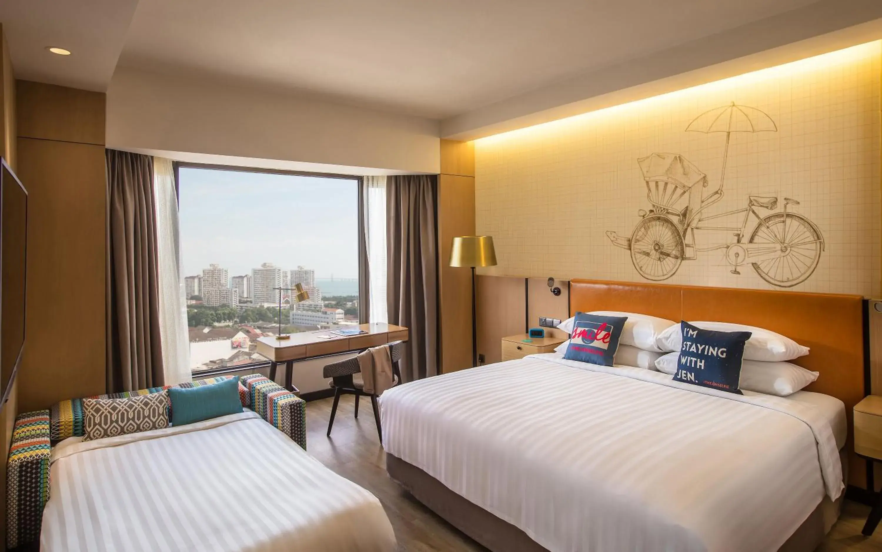 Club Family Room in JEN Penang Georgetown by Shangri-La Club Family Room in JEN Penang Georgetown by Shangri-La