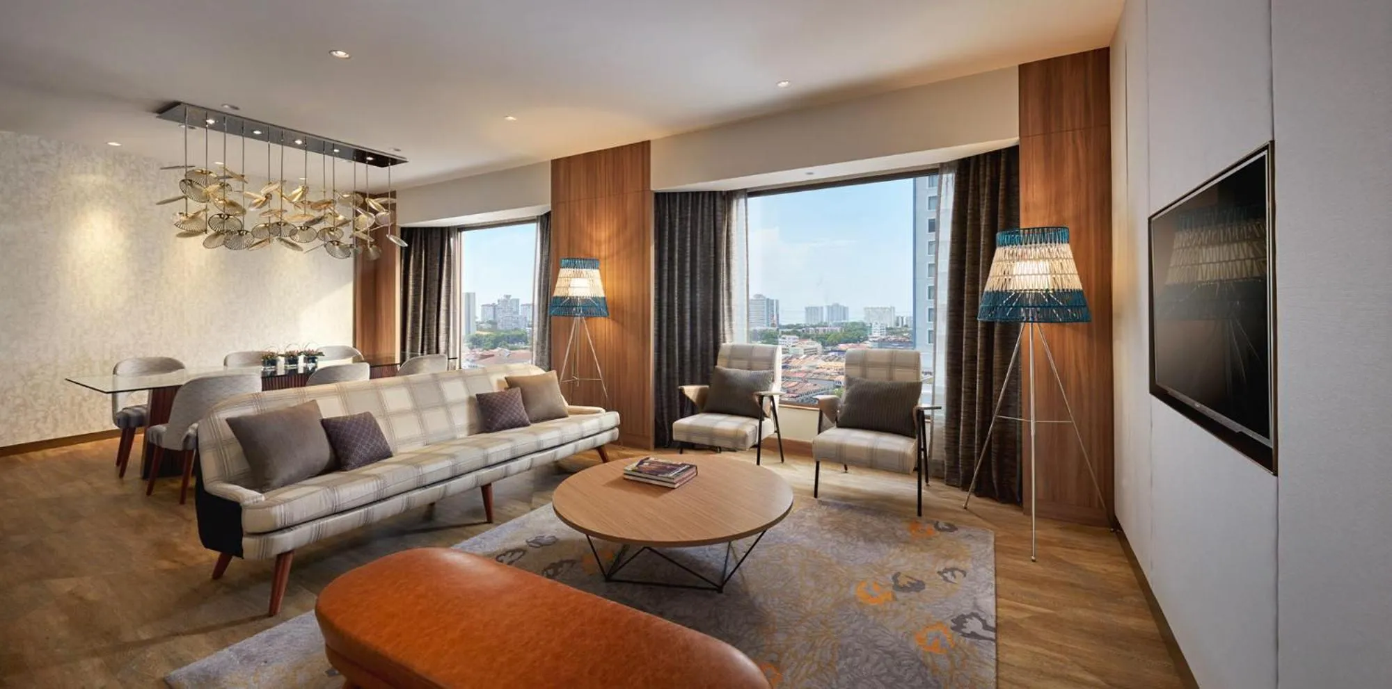 Living room in JEN Penang Georgetown by Shangri-La