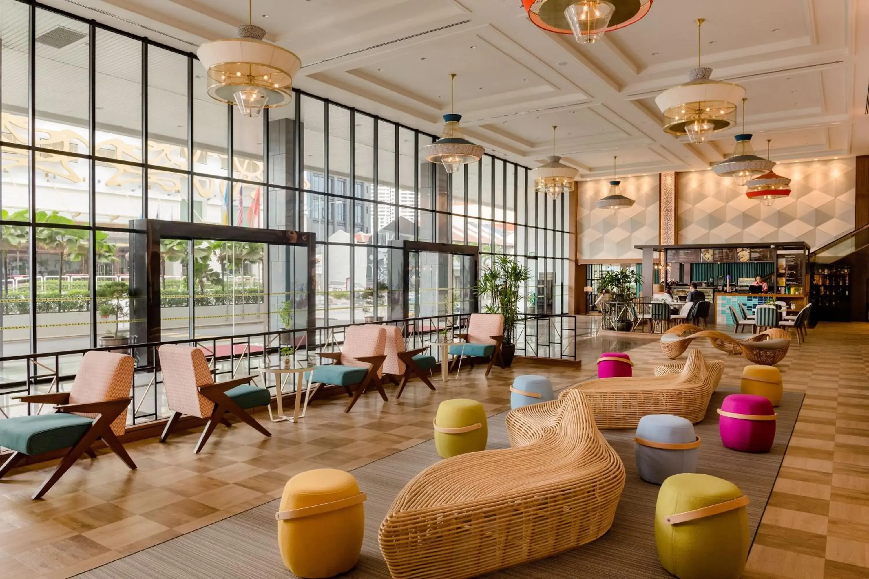 Lobby or reception in JEN Penang Georgetown by Shangri-La Lobby or reception in JEN Penang Georgetown by Shangri-La