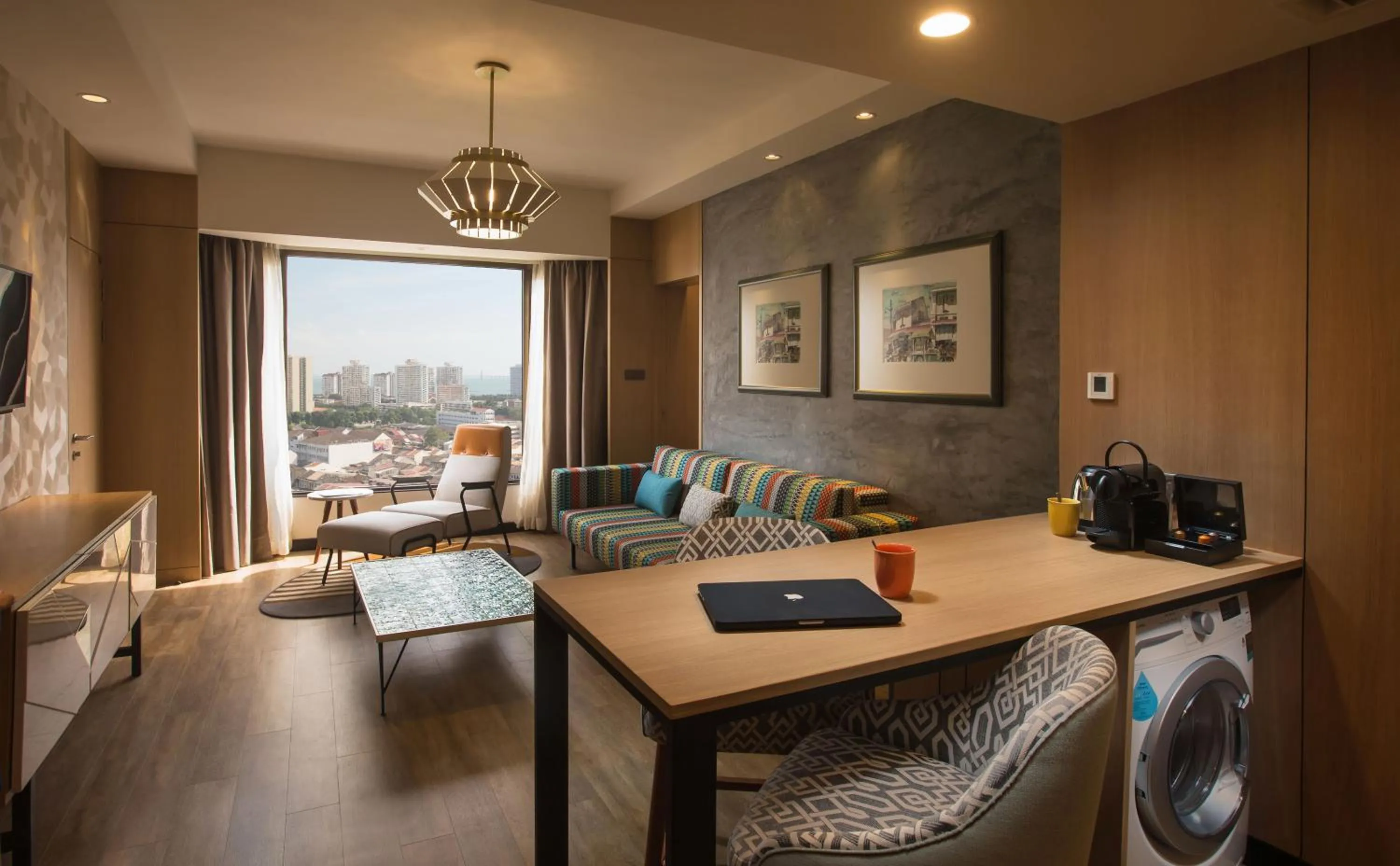 Living room in JEN Penang Georgetown by Shangri-La