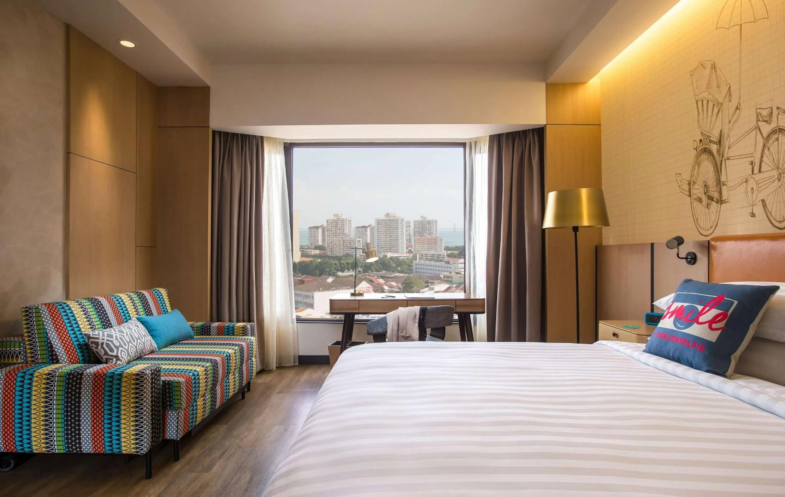 Shower, Bed in JEN Penang Georgetown by Shangri-La