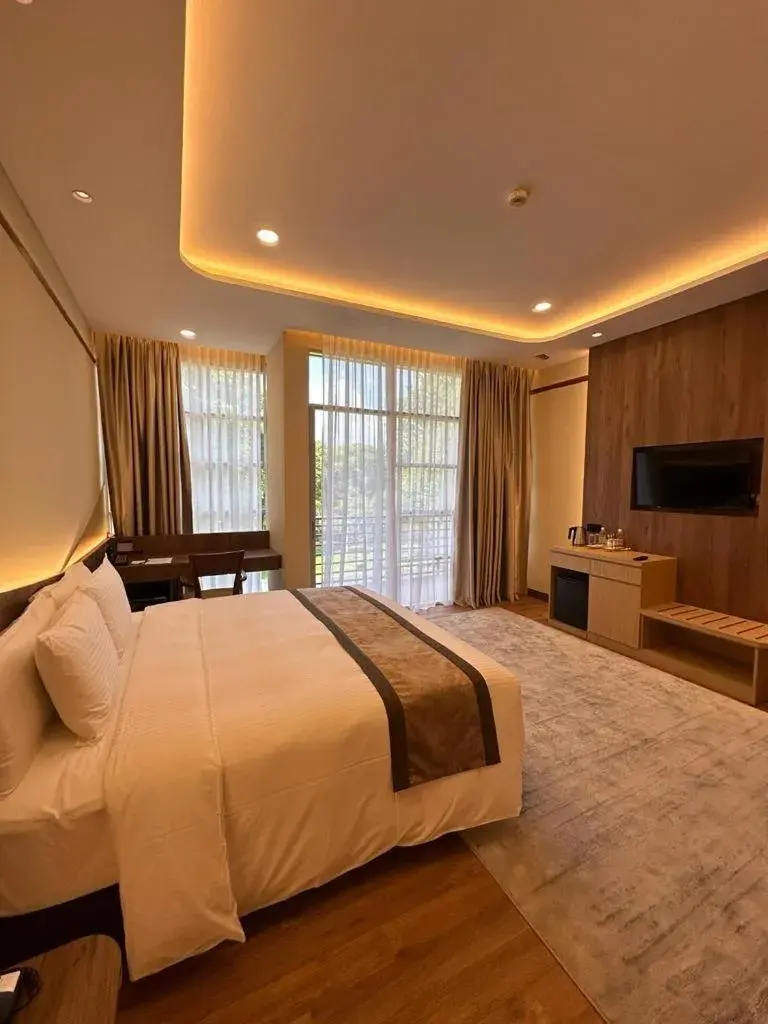 Bed in PULSE GRANDE Hotel Putrajaya Bed in PULSE GRANDE Hotel Putrajaya