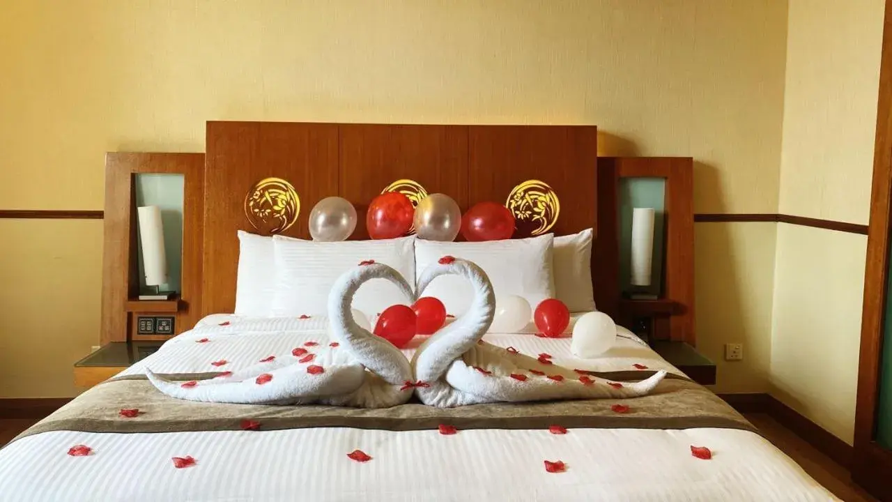 Bed in PULSE GRANDE Hotel Putrajaya Bed in PULSE GRANDE Hotel Putrajaya