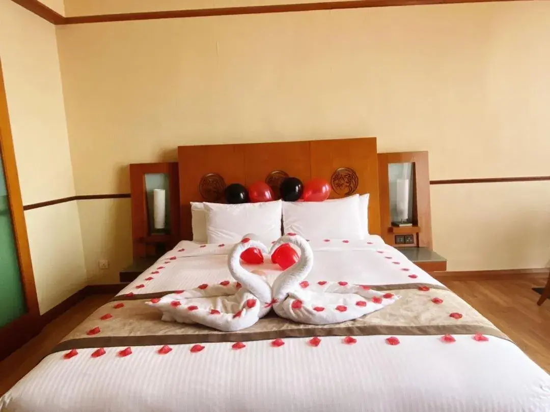 Bed in PULSE GRANDE Hotel Putrajaya Bed in PULSE GRANDE Hotel Putrajaya