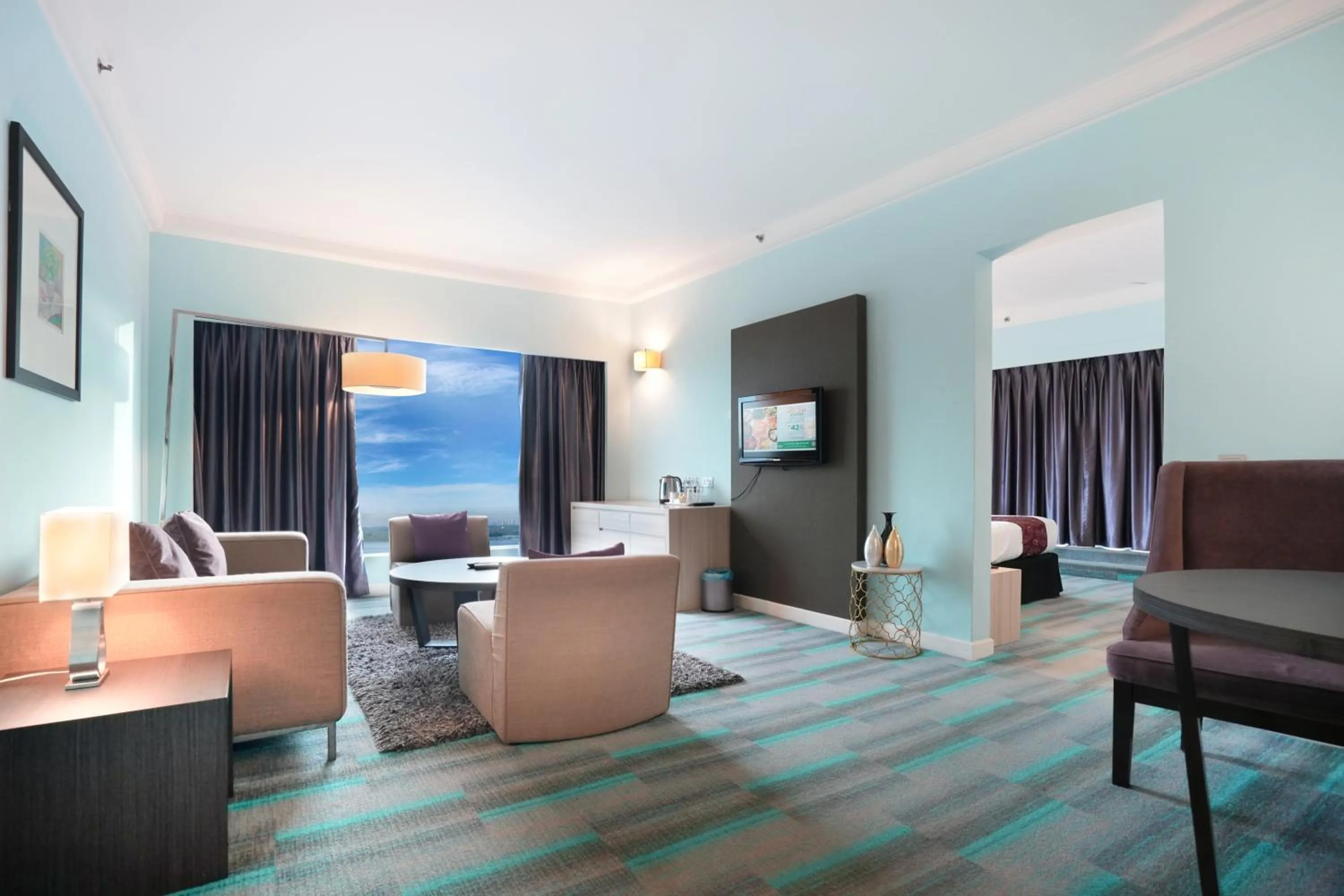 Living room in Thistle Johor Bahru