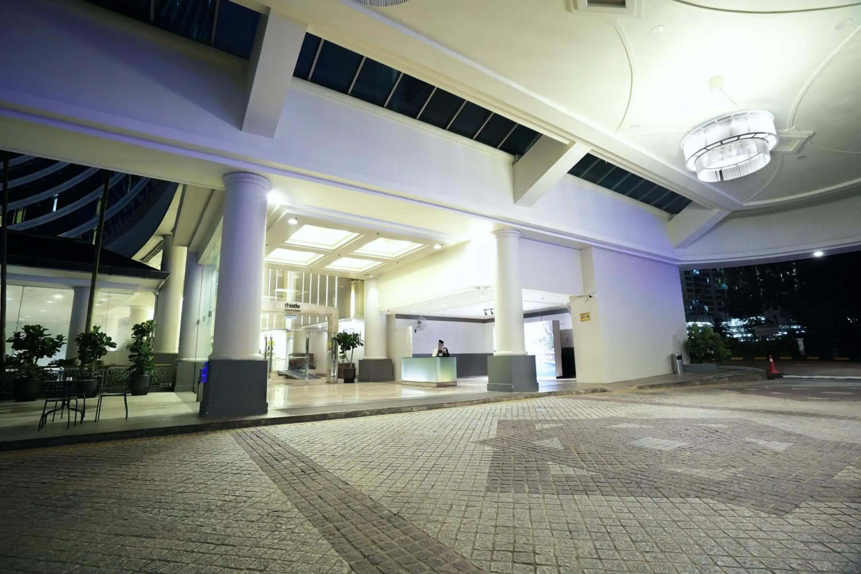 Facade/entrance in Thistle Johor Bahru Facade/entrance in Thistle Johor Bahru