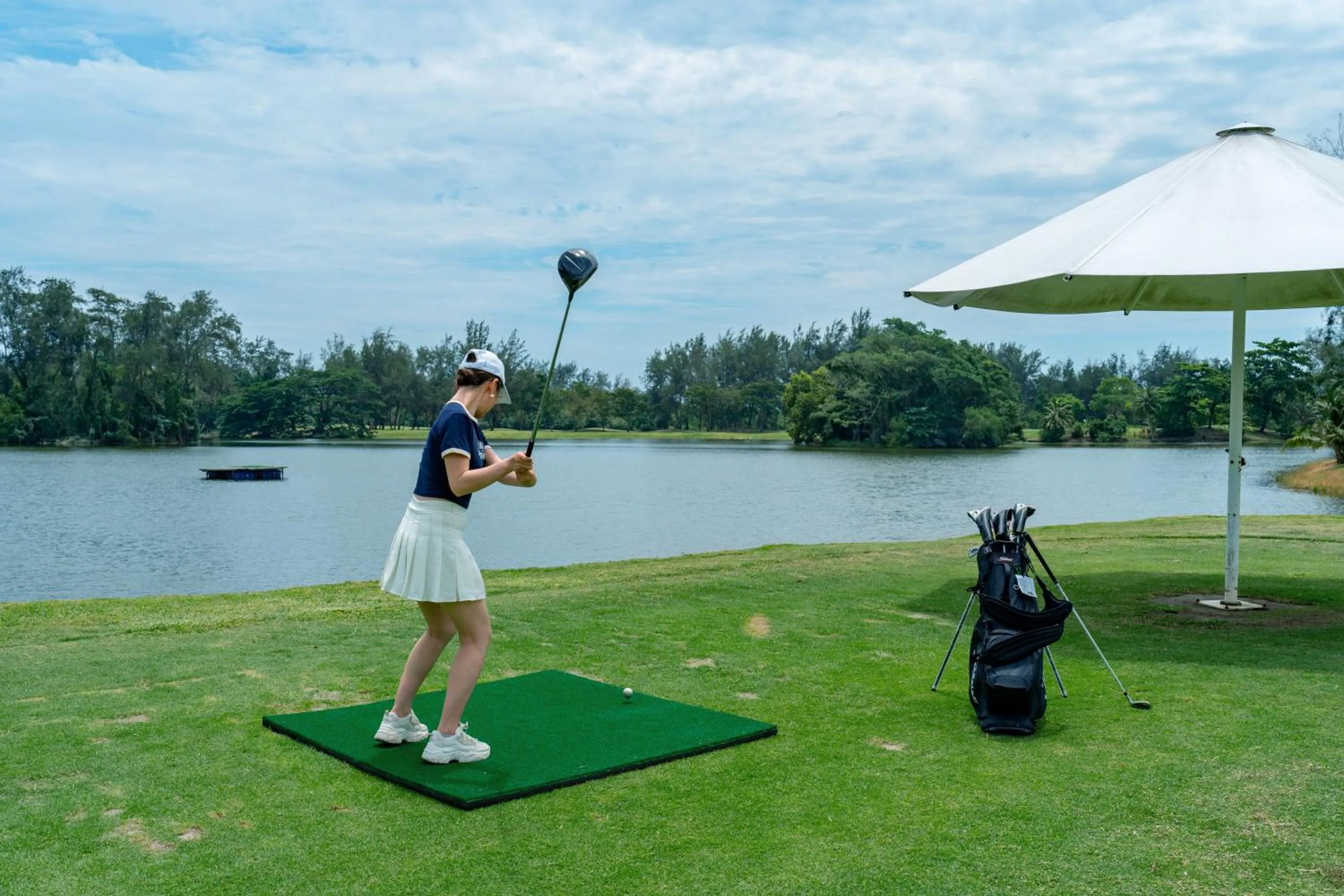 Golfcourse in Shangri-La Rasa Ria, Kota Kinabalu