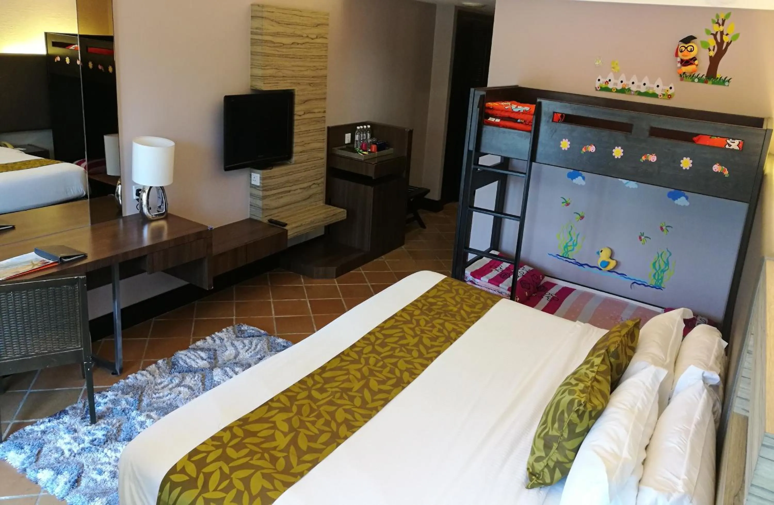 Bed in Thistle Port Dickson Resort