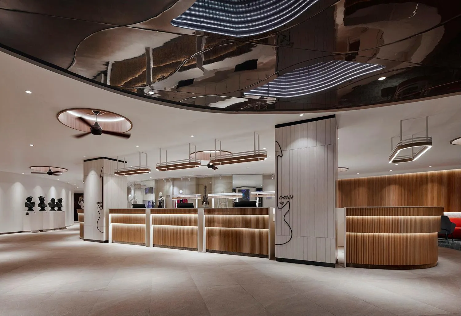 Lobby or reception in Hard Rock Hotel Penang