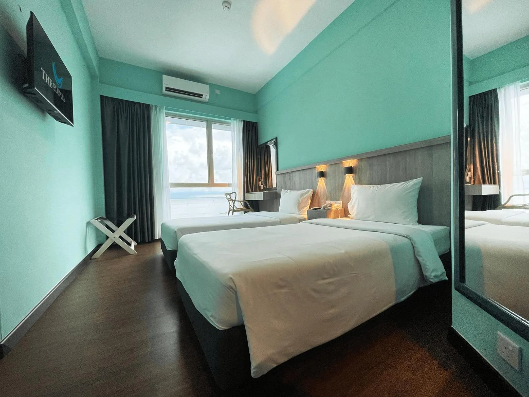 Bed in The Elopura Hotel