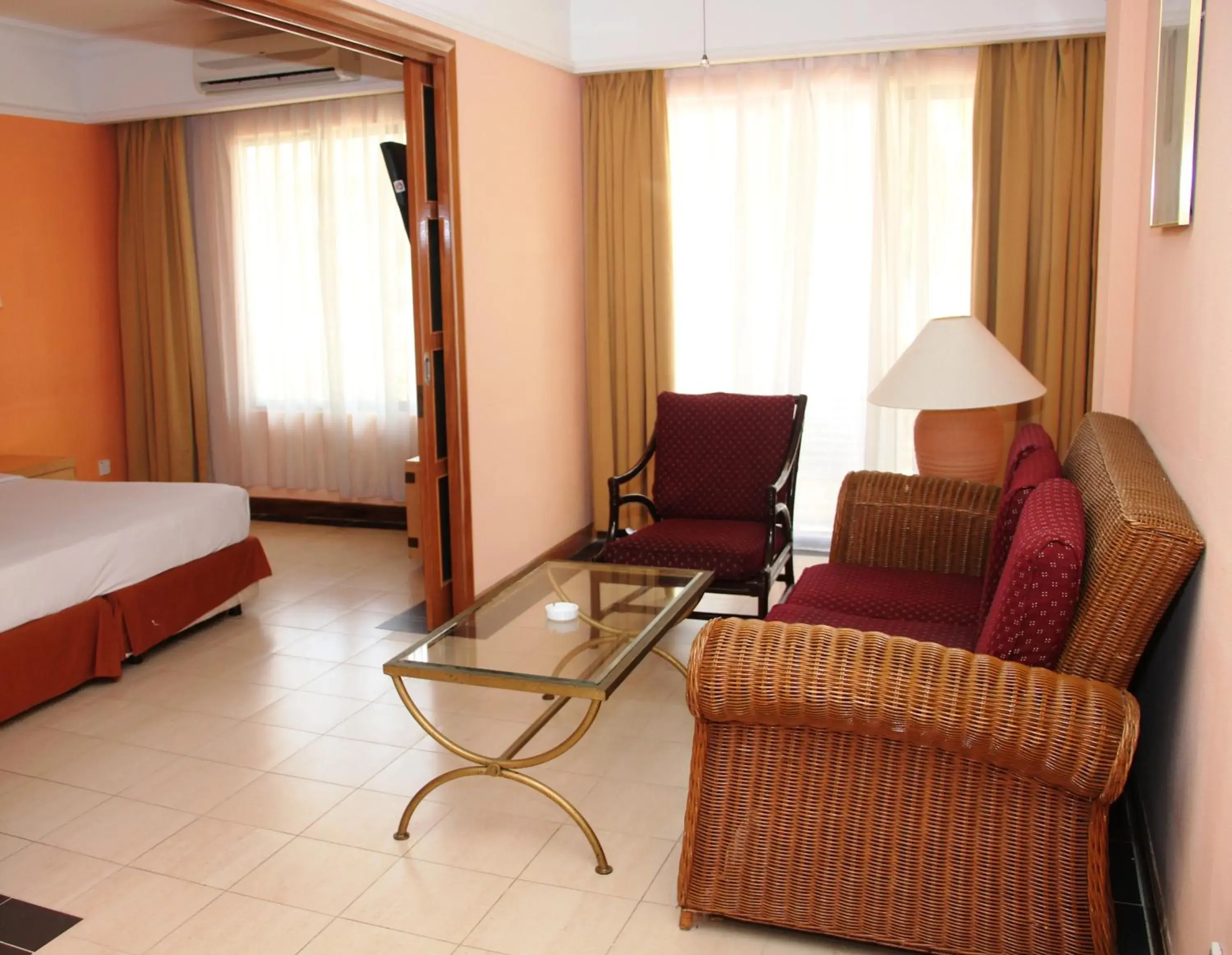 Seating Area in Corus Paradise Resort Port Dickson