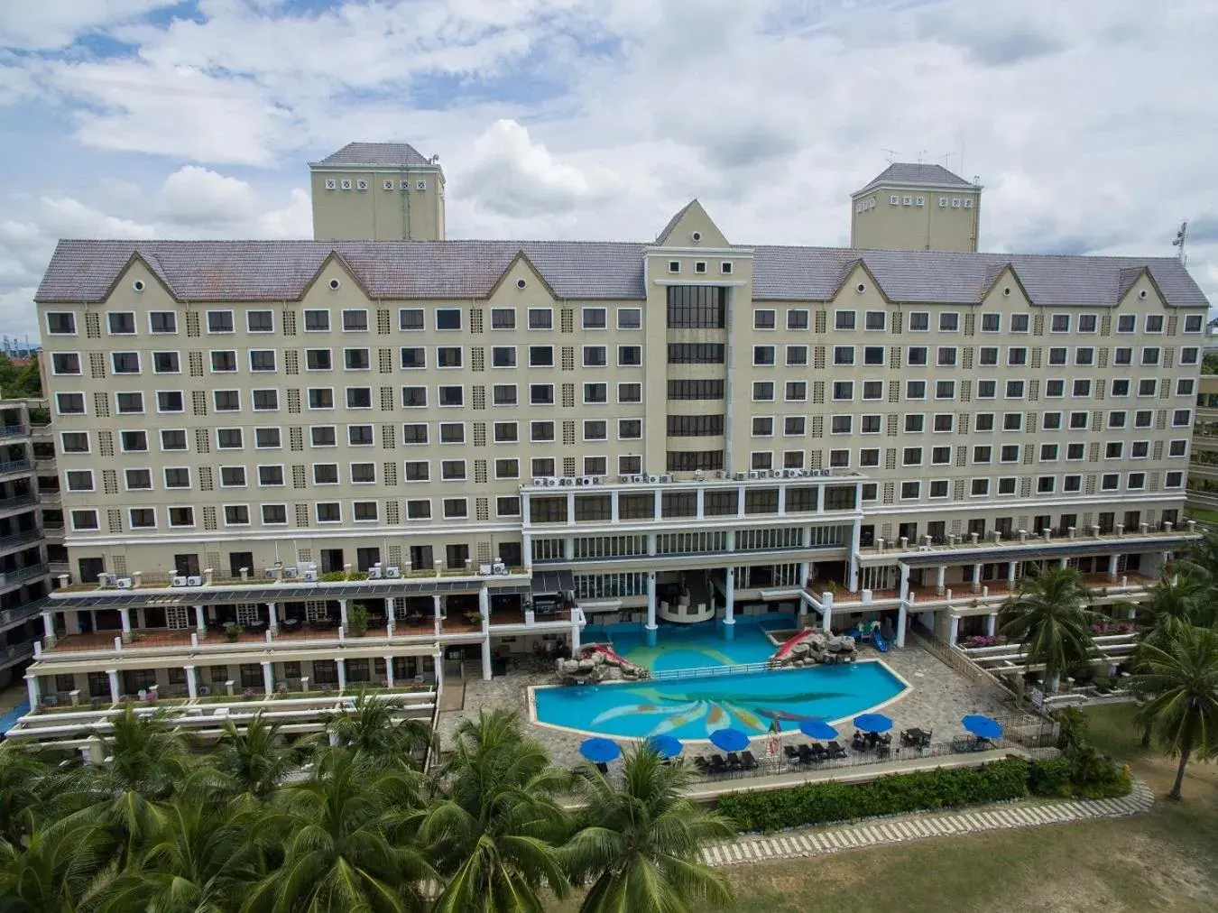 Bird's eye view, Pool View in Corus Paradise Resort Port Dickson