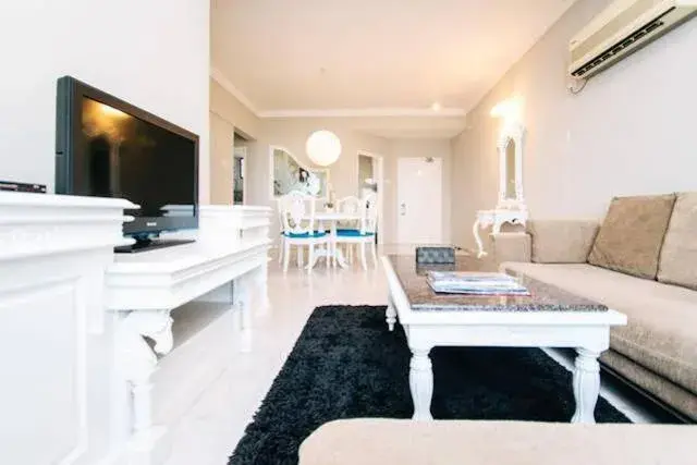 Living room in Century Bay Private Residences Living room in Century Bay Private Residences