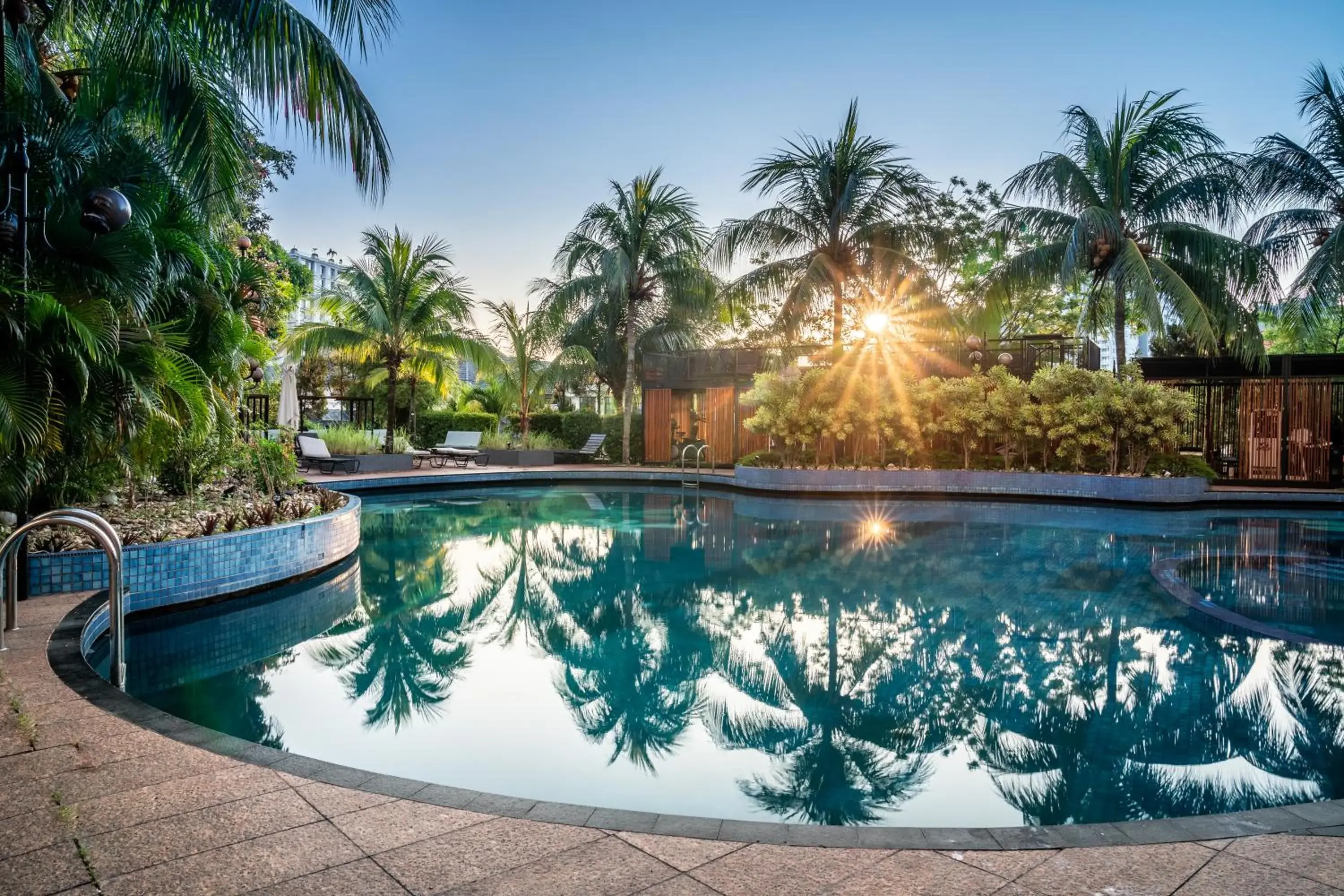 Swimming pool in Century Bay Private Residences Swimming pool in Century Bay Private Residences