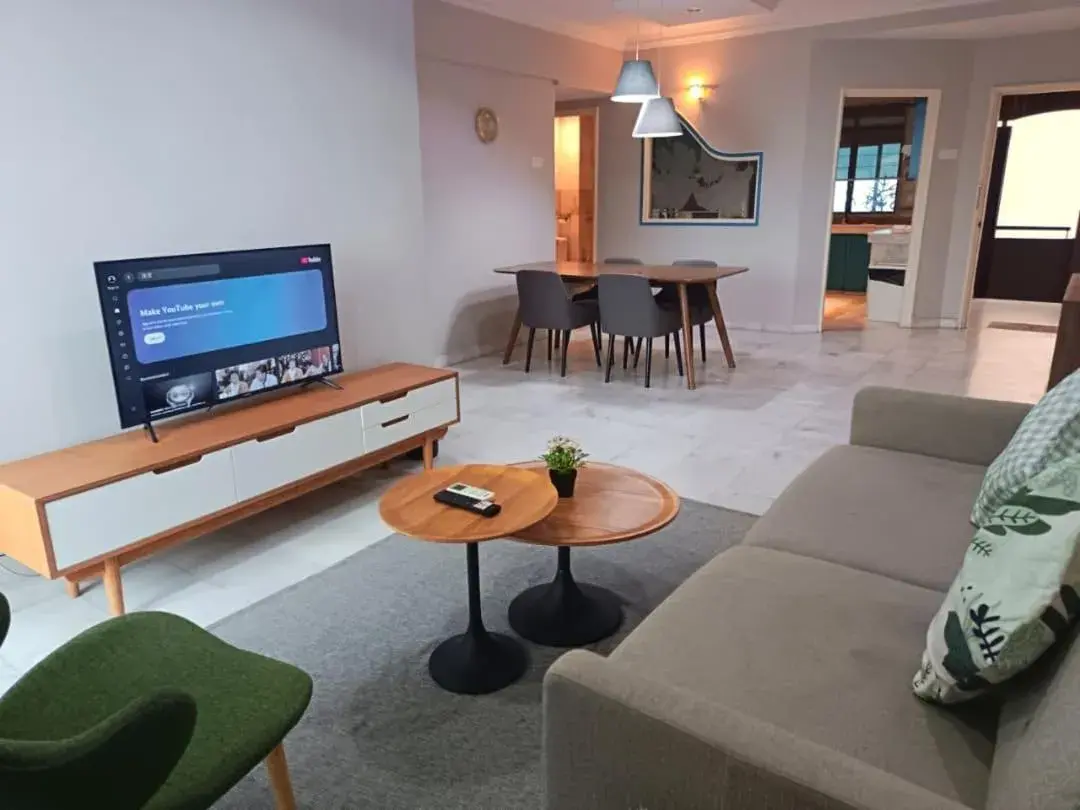 Living room in Century Bay Private Residences Living room in Century Bay Private Residences