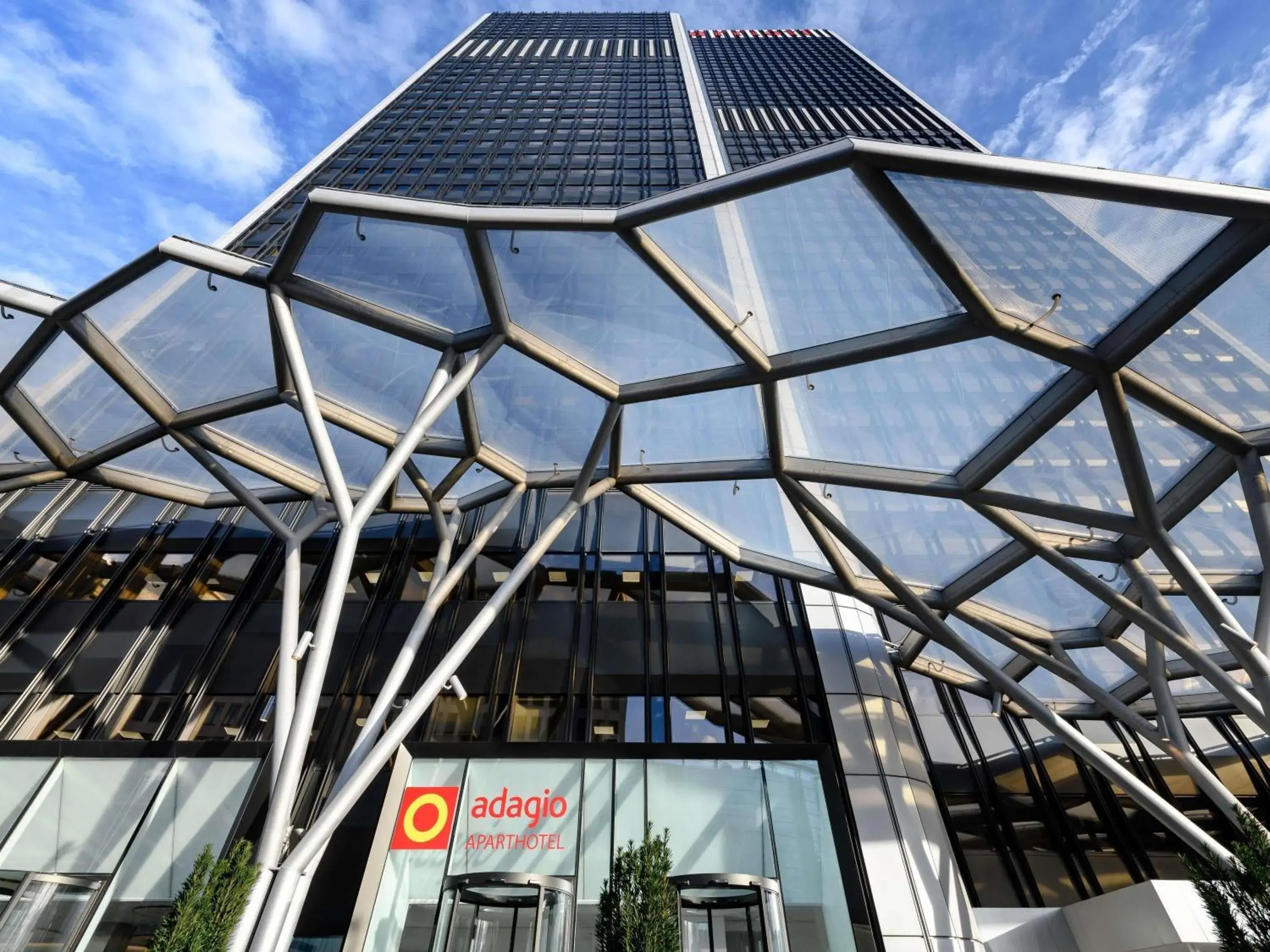 Property building in Aparthotel Adagio Frankfurt City Messe Property building in Aparthotel Adagio Frankfurt City Messe