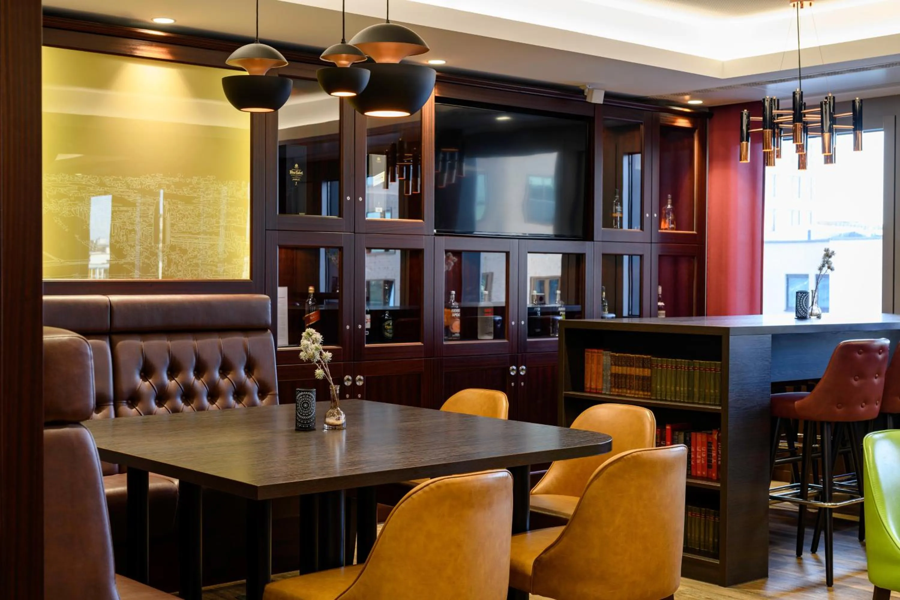 Restaurant/places to eat in Aparthotel Adagio Frankfurt City Messe