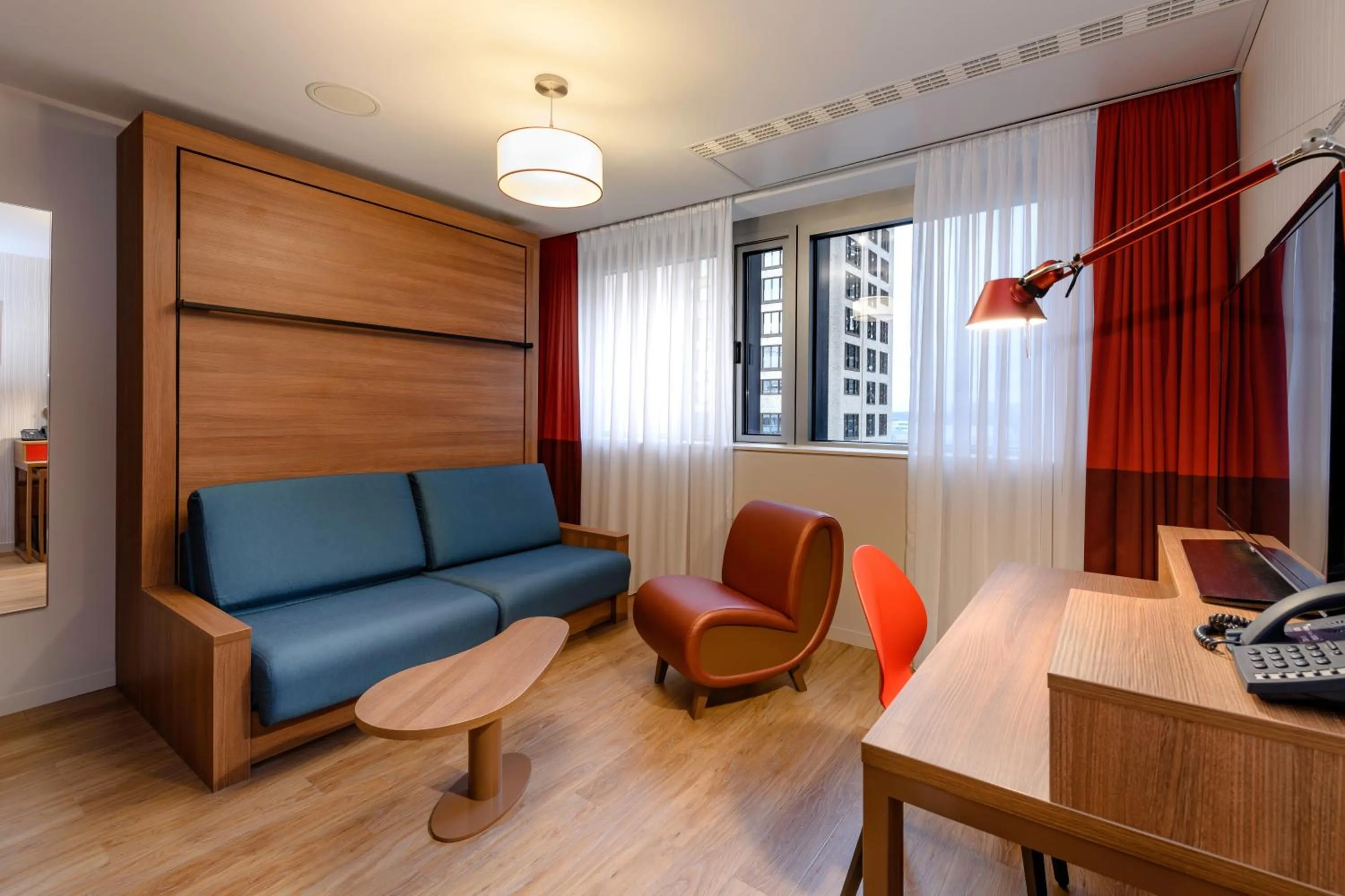 Living room in Aparthotel Adagio Frankfurt City Messe