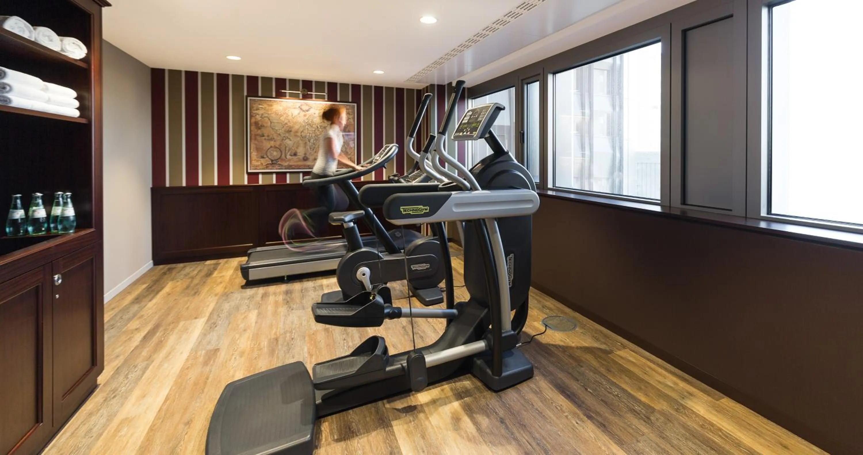 Fitness centre/facilities in Aparthotel Adagio Frankfurt City Messe