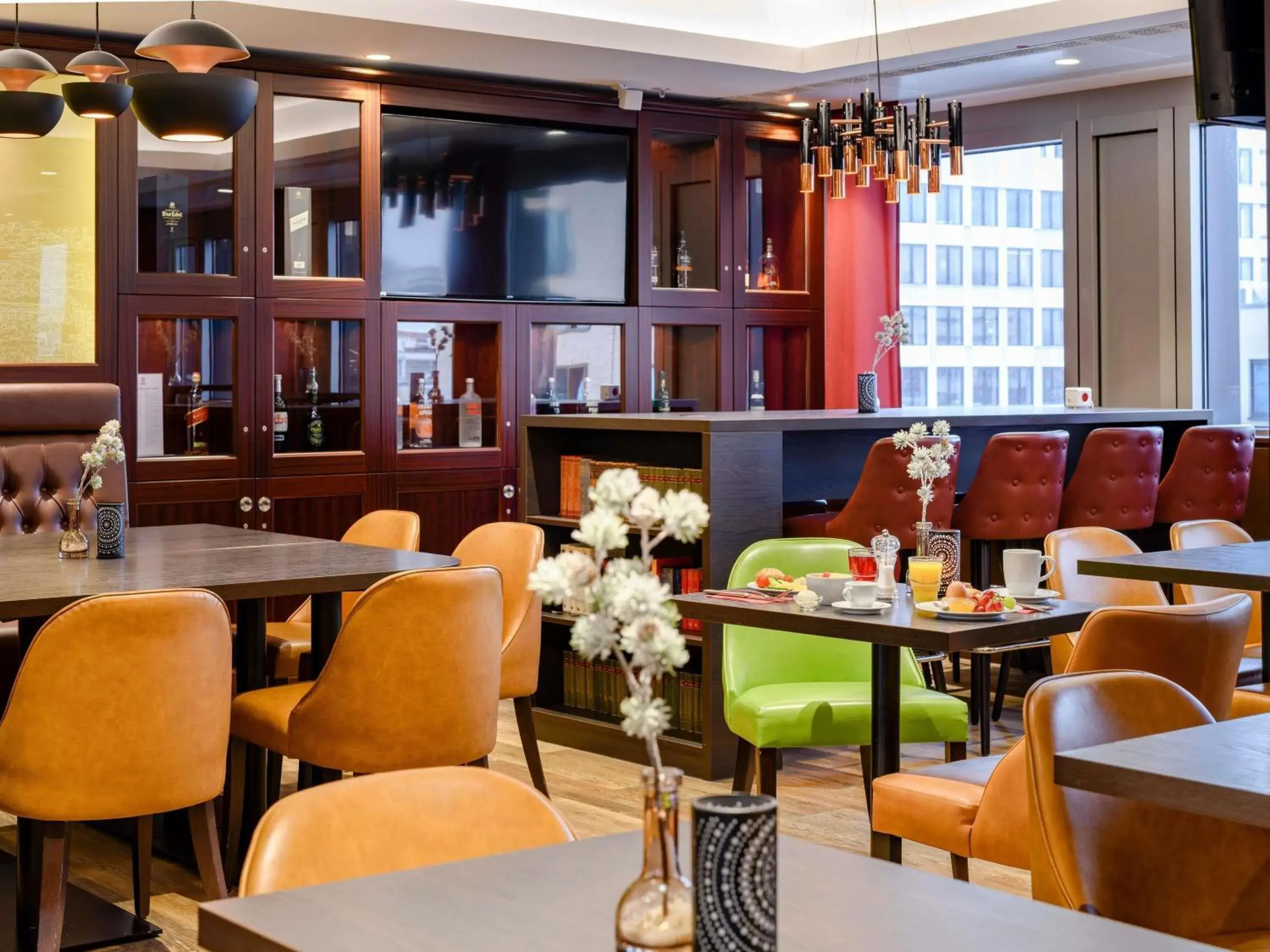 Property building in Aparthotel Adagio Frankfurt City Messe Property building in Aparthotel Adagio Frankfurt City Messe